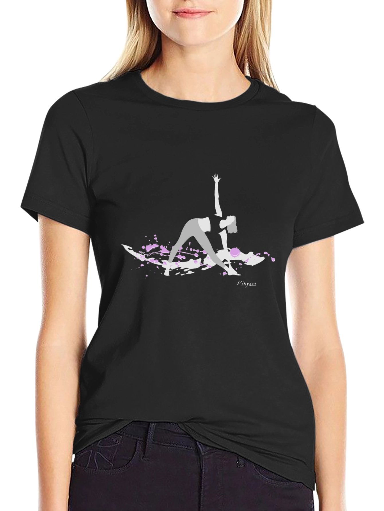 Yoga Vinyasa Graphic Tee