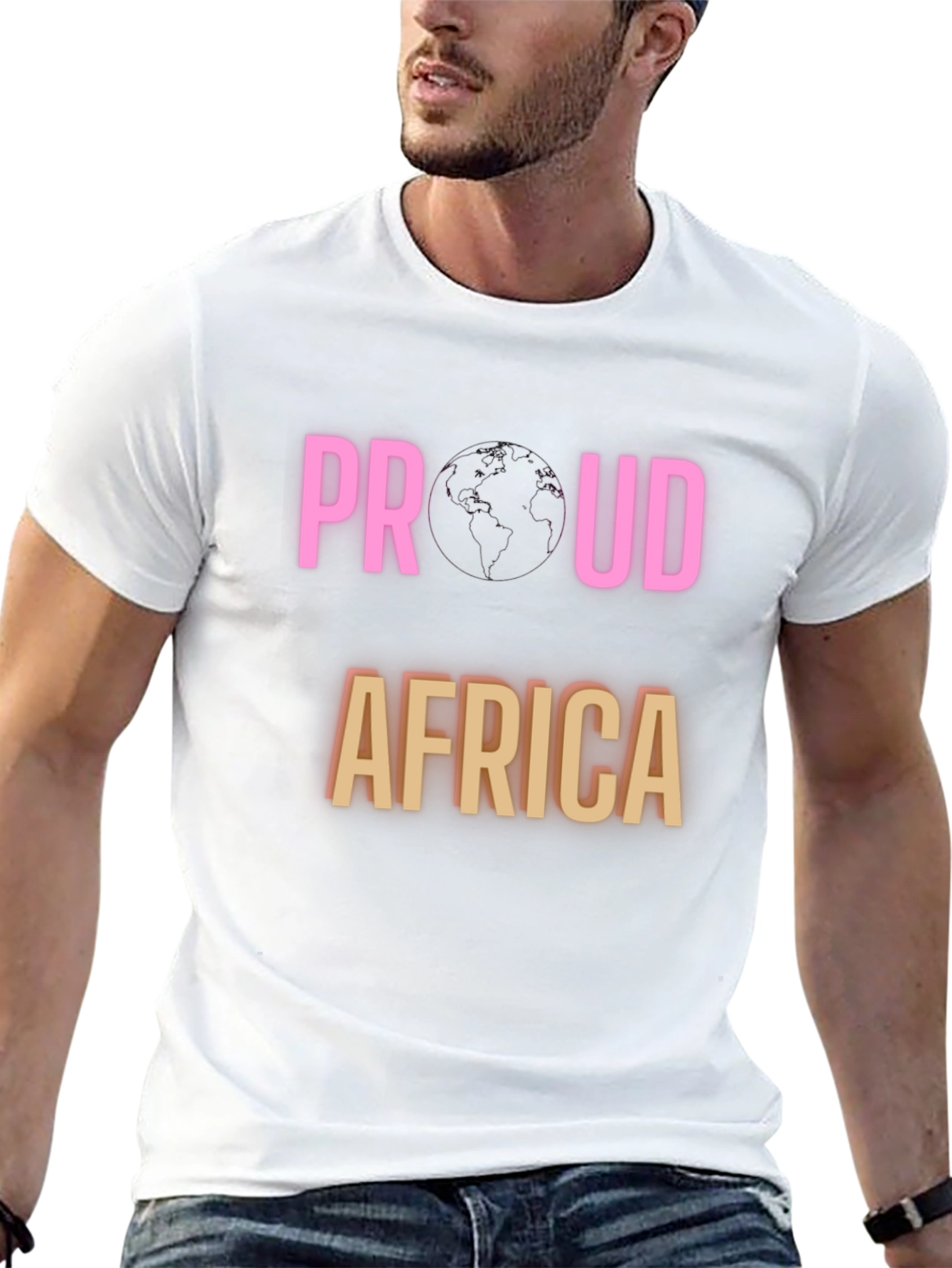 Proud Africa Black T-Shirt
