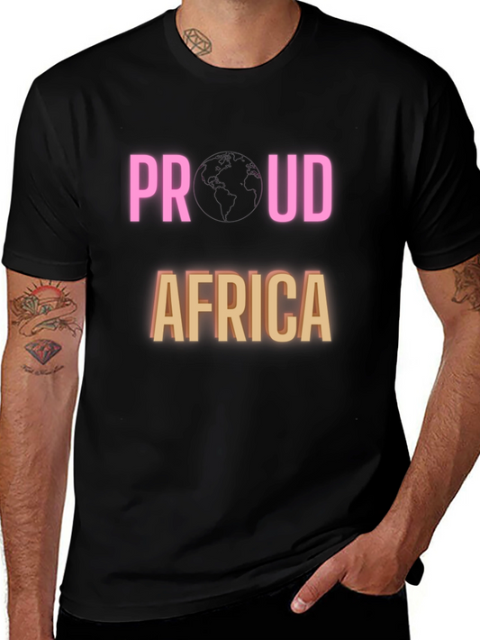Proud Africa Black T-Shirt