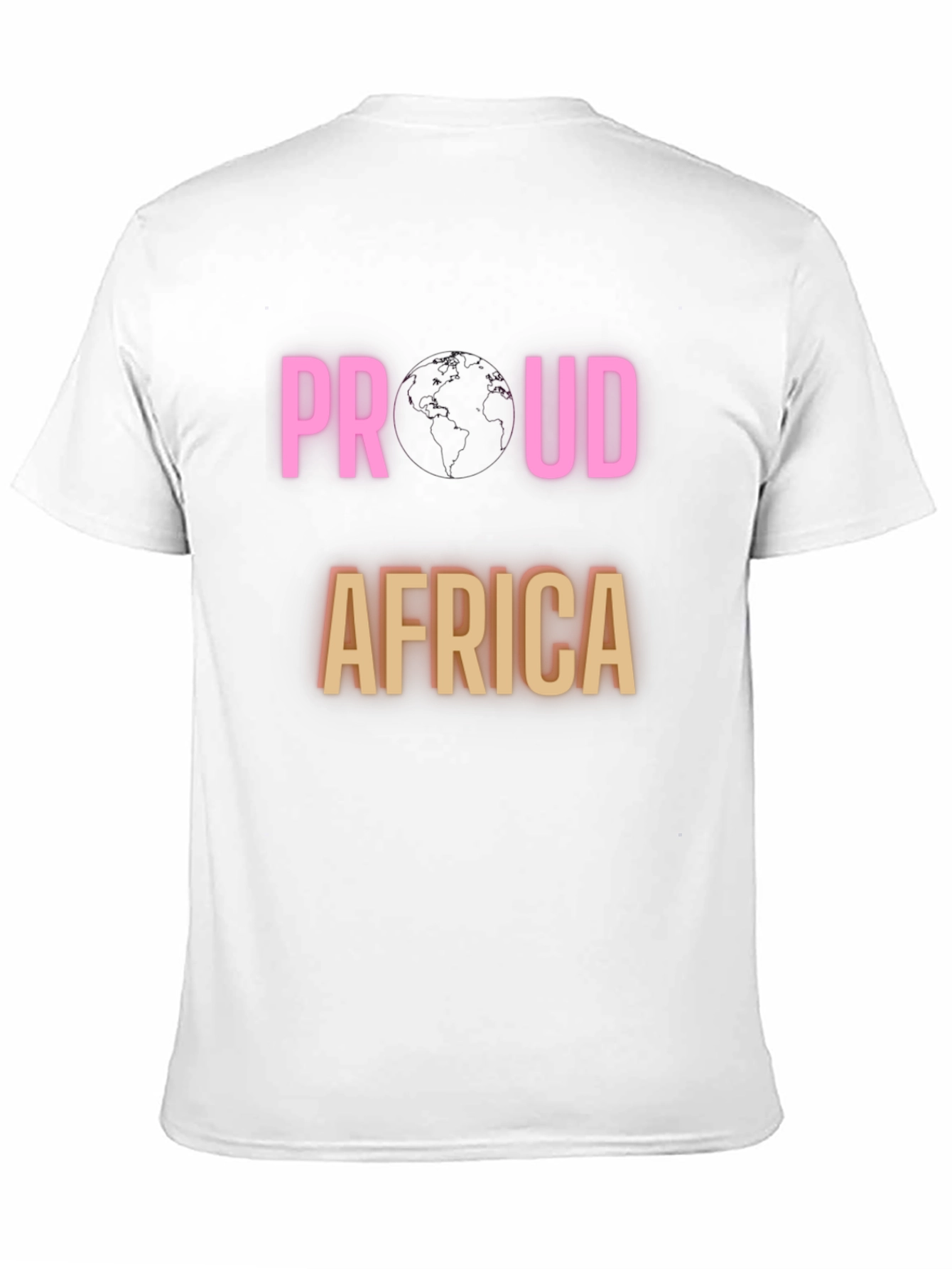 Proud Africa Black T-Shirt