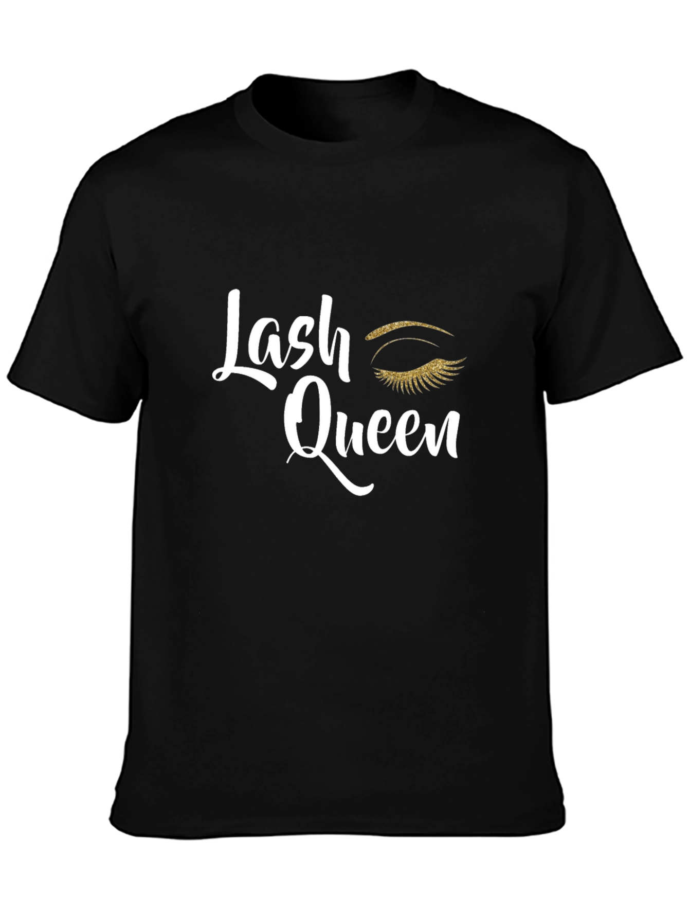 Lash Queen T-Shirt - Stylish Eye Design Tee