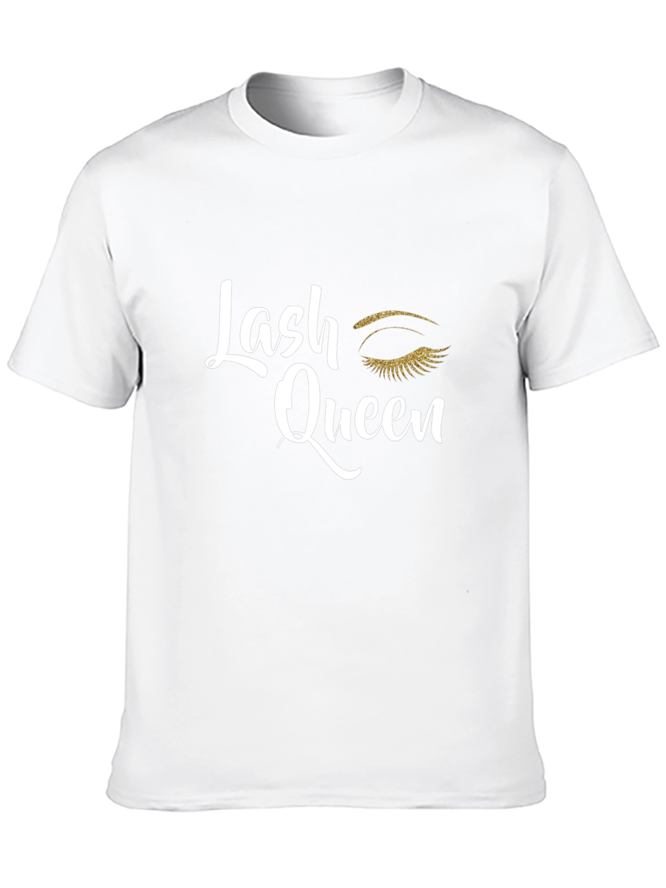 Lash Queen T-Shirt - Stylish Eye Design Tee