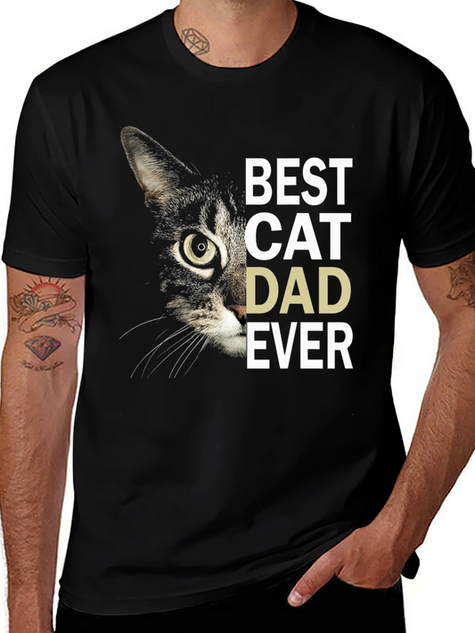 Best Cat Dad Ever T-Shirt