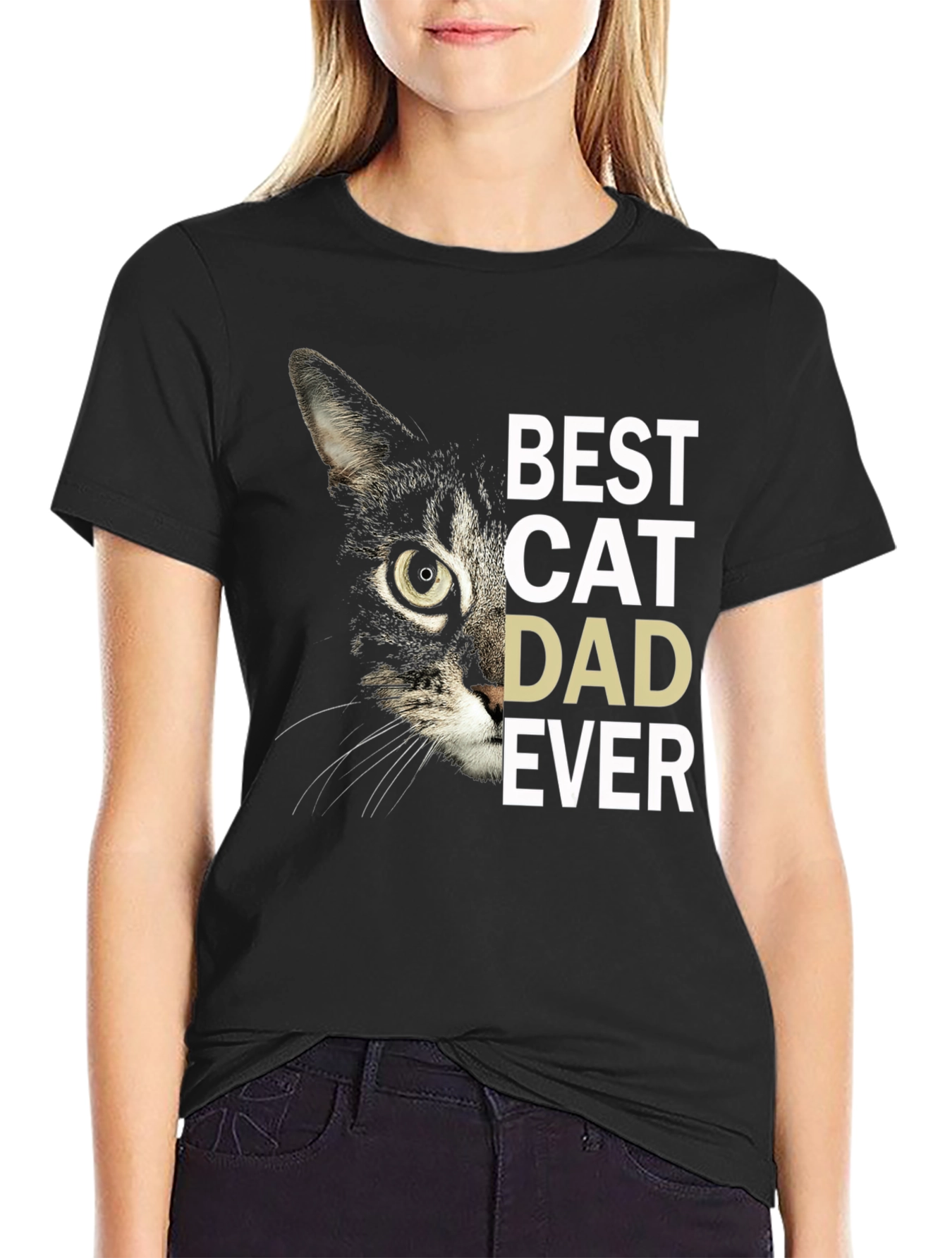 Best Cat Dad Ever T-Shirt
