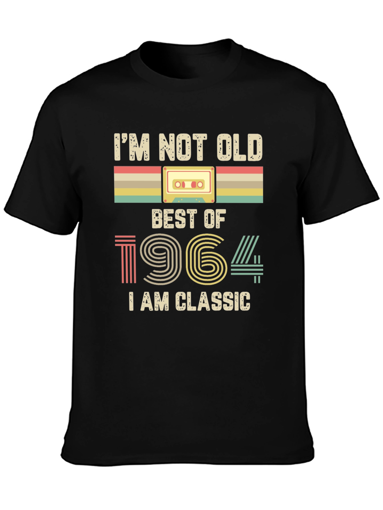 Retro Best of 1964 Classic Graphic T-Shirt