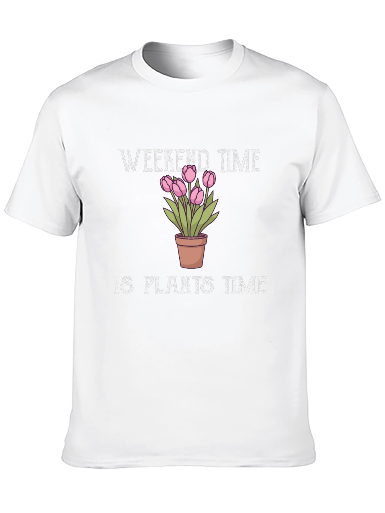 Weekend Plants Time T-Shirt Gardening Lover