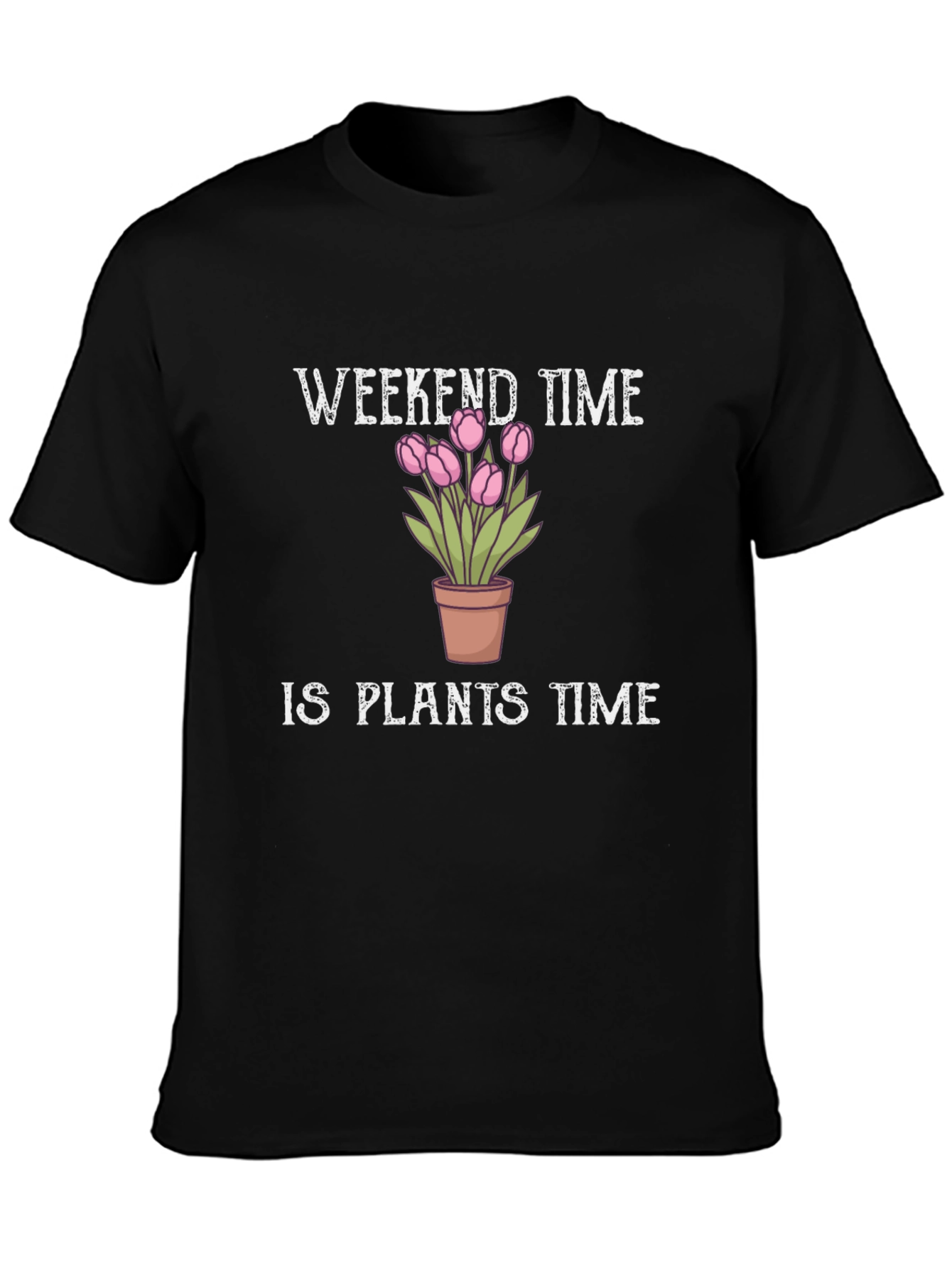 Weekend Plants Time T-Shirt Gardening Lover