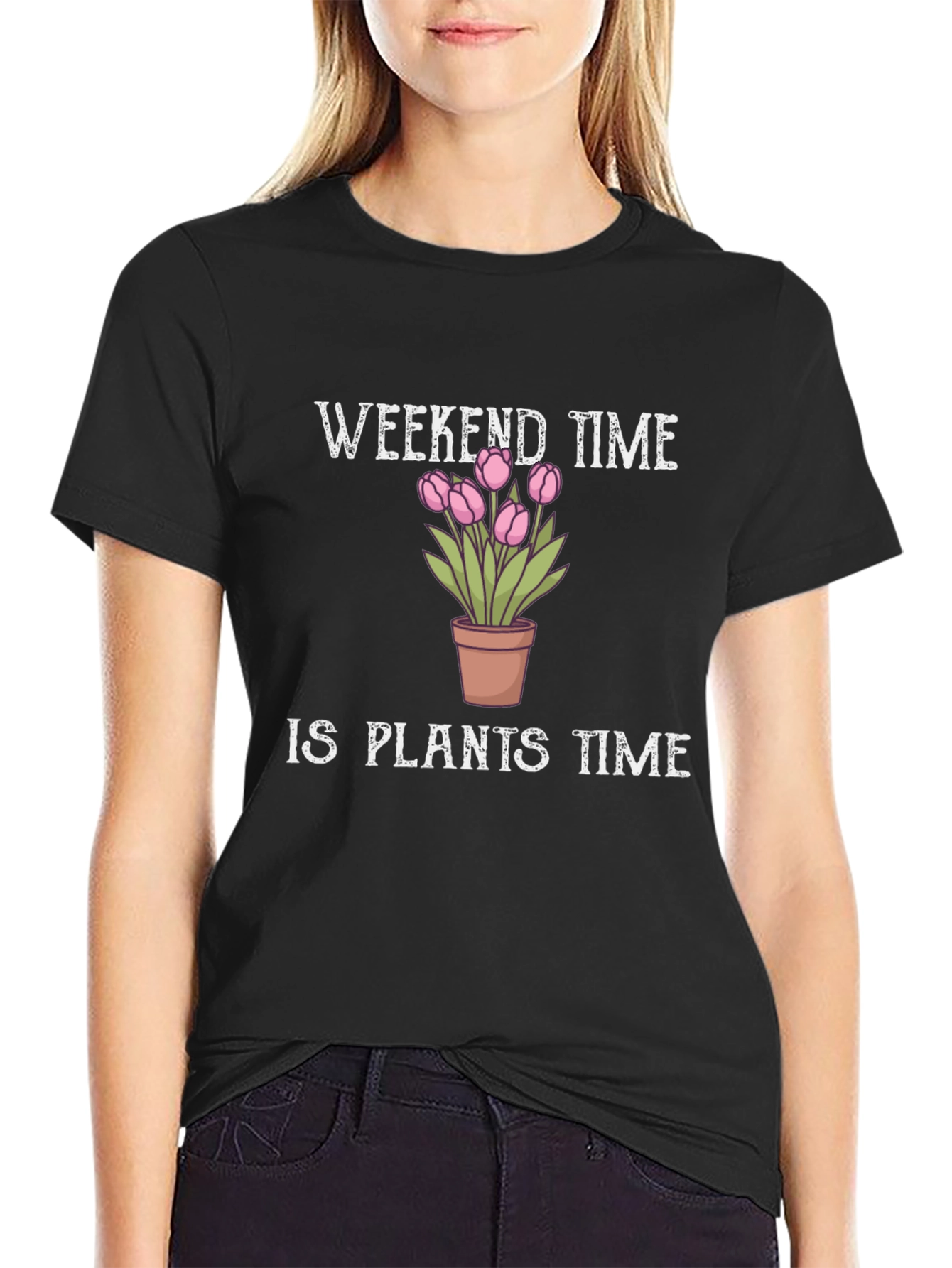 Weekend Plants Time T-Shirt Gardening Lover