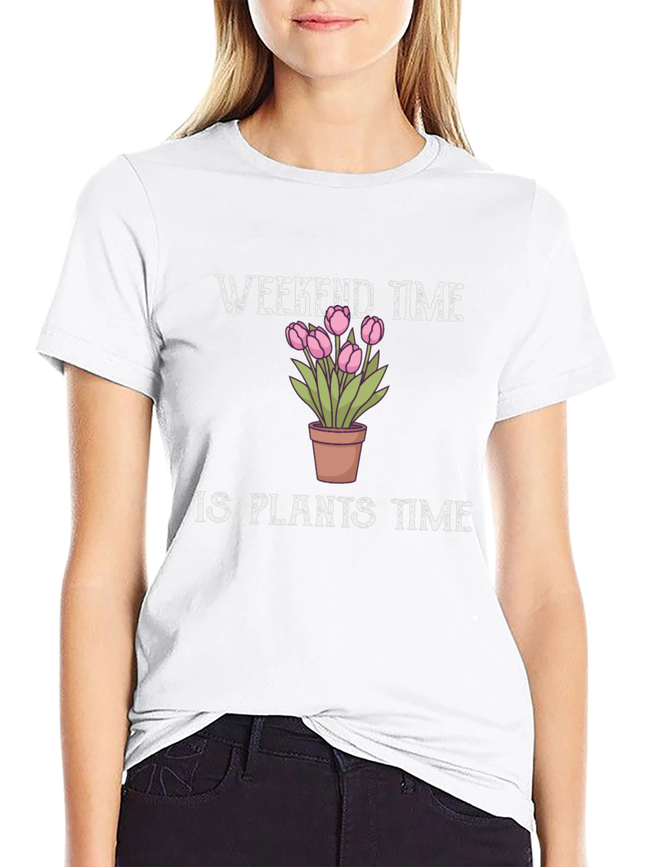 Weekend Plants Time T-Shirt Gardening Lover