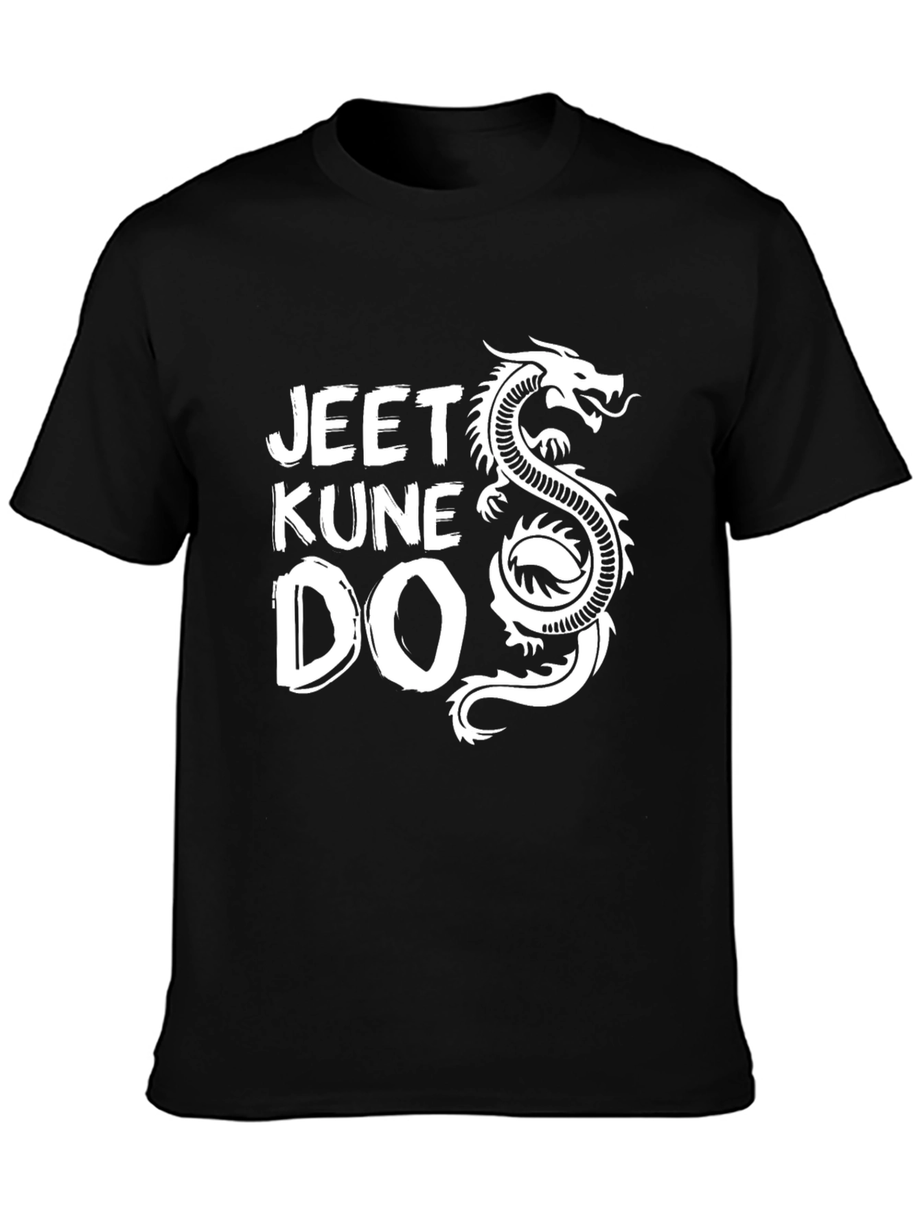 Jeet Kune Do Dragon Graphic Black T-Shirt