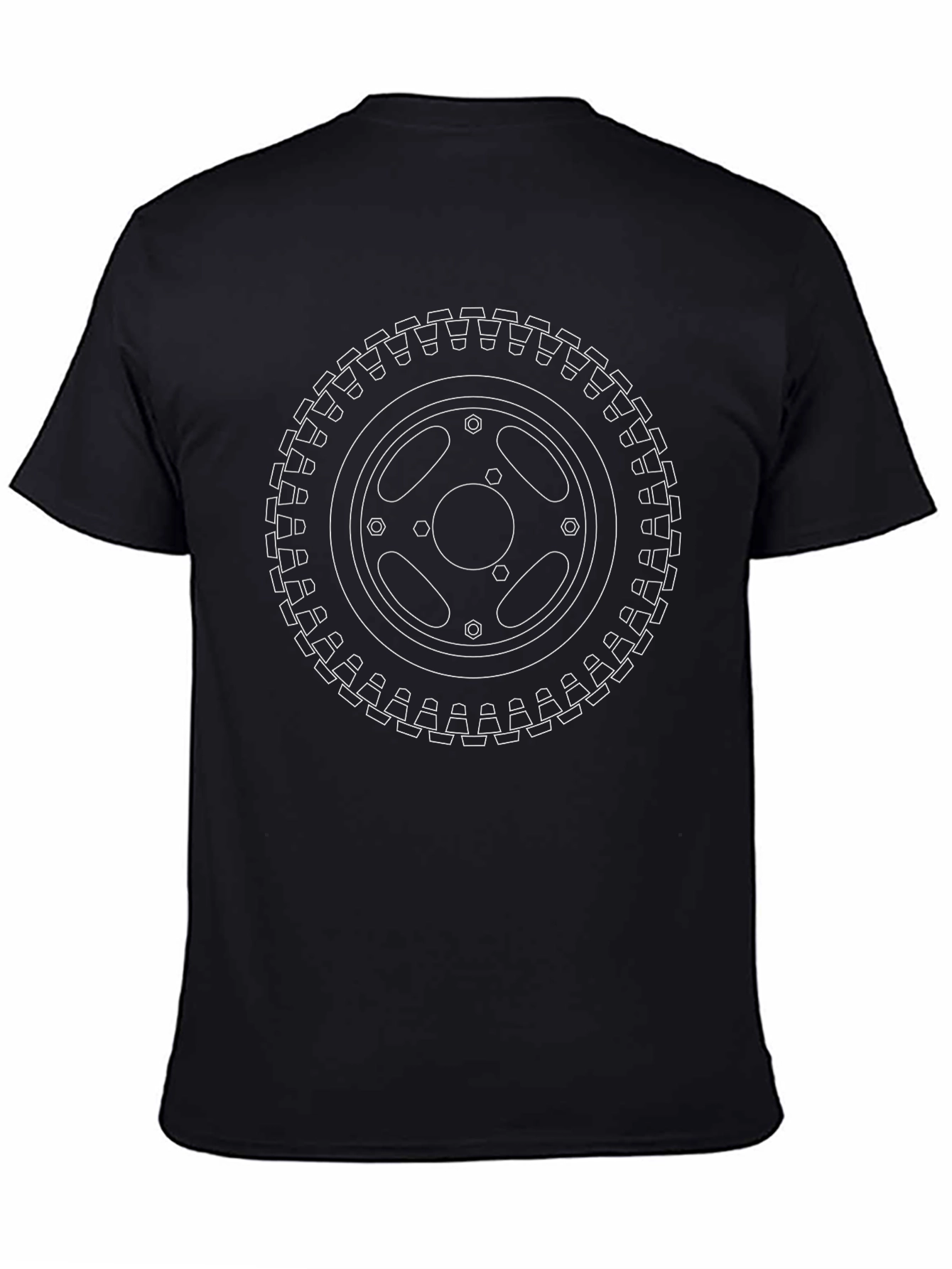 Motorcycle Sprocket Graphic T-Shirt
