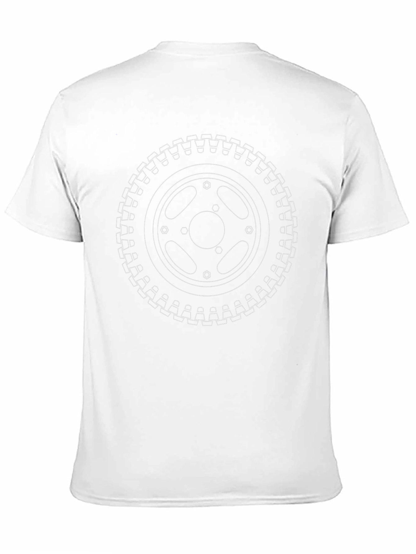 Motorcycle Sprocket Graphic T-Shirt