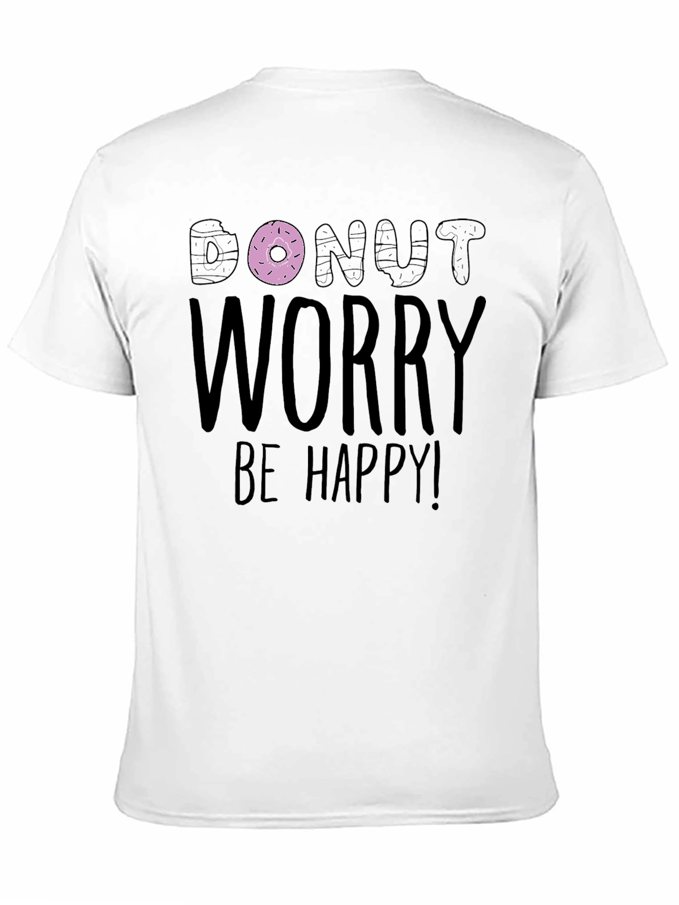 Donut Worry Be Happy Graphic Tee