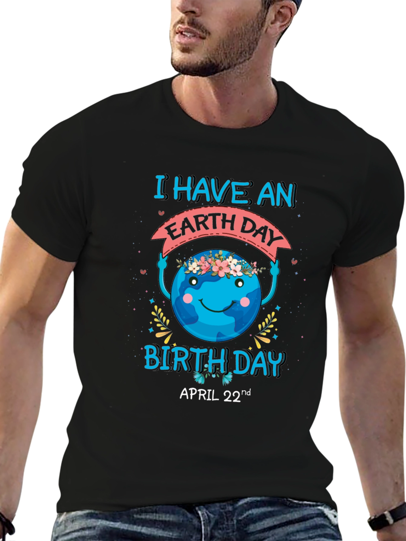 Earth Day Birthday T-Shirt - April 22nd
