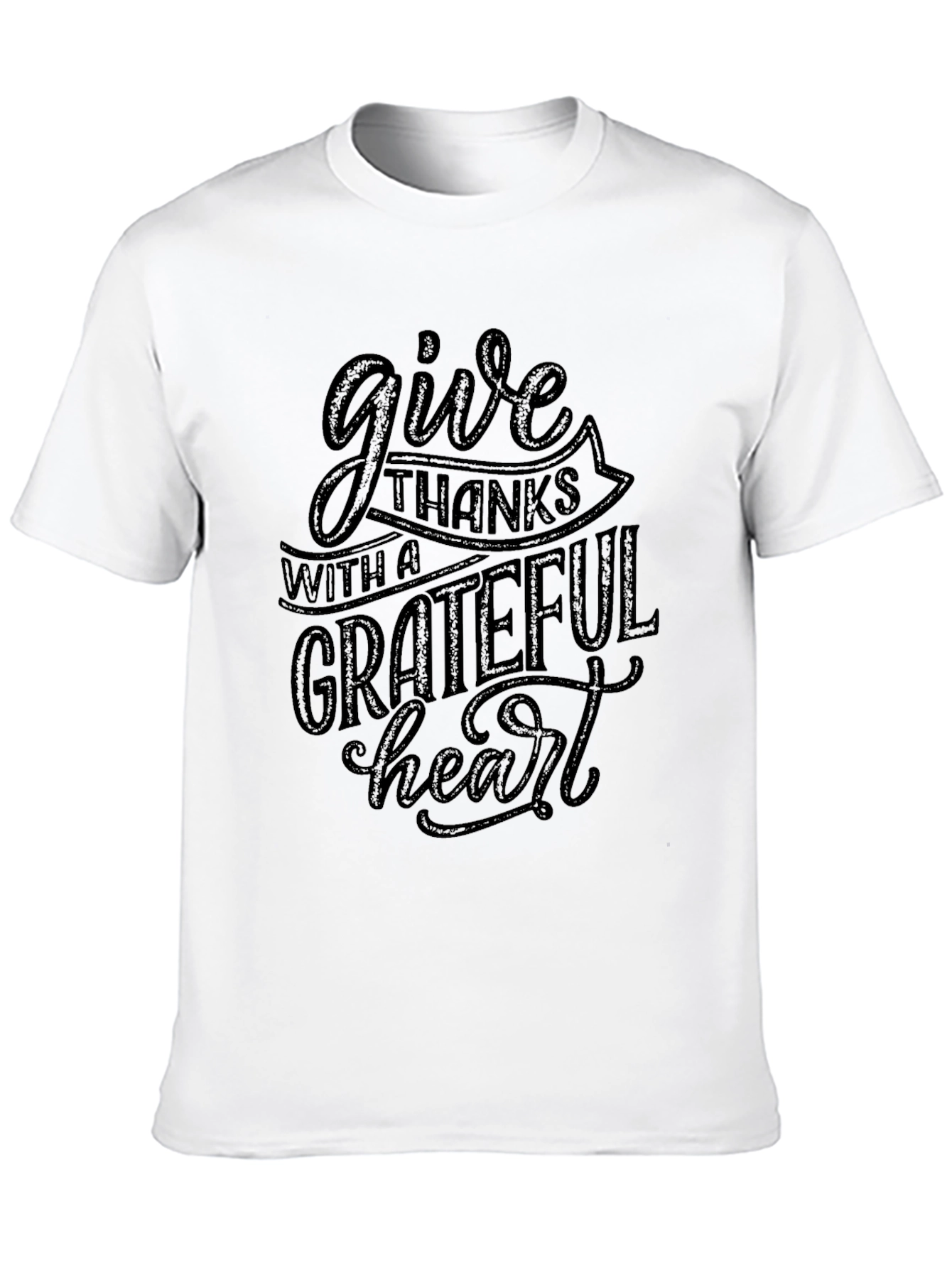 Give Thanks Grateful Heart Graphic T-Shirt