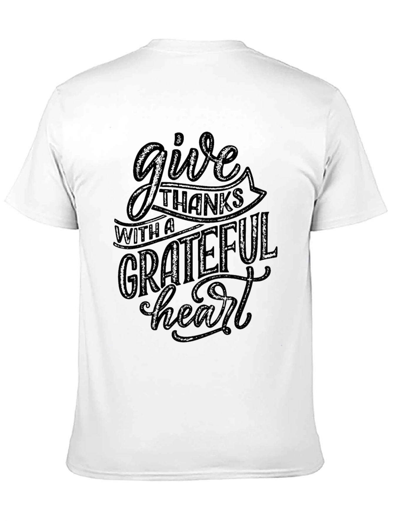 Give Thanks Grateful Heart Graphic T-Shirt