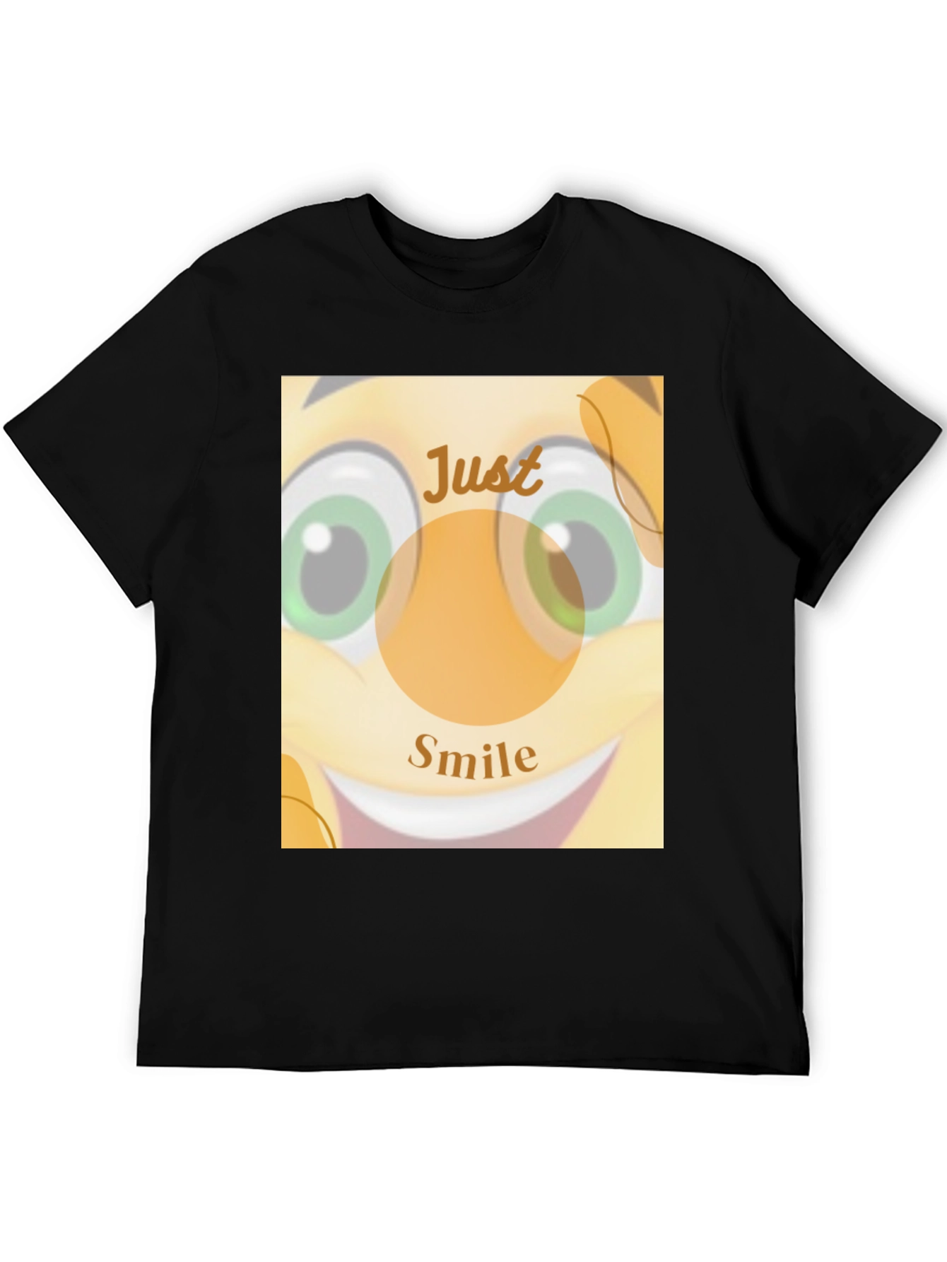 Just Smile T-Shirt - Unisex Cotton Blend