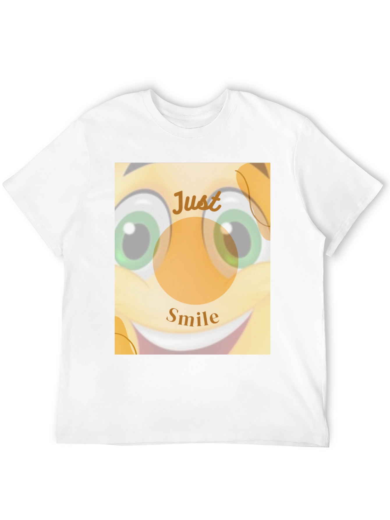Just Smile T-Shirt - Unisex Cotton Blend