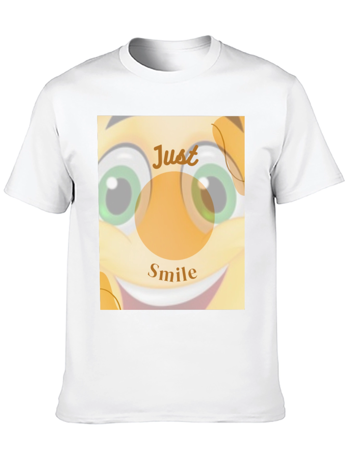Just Smile T-Shirt - Unisex Cotton Blend