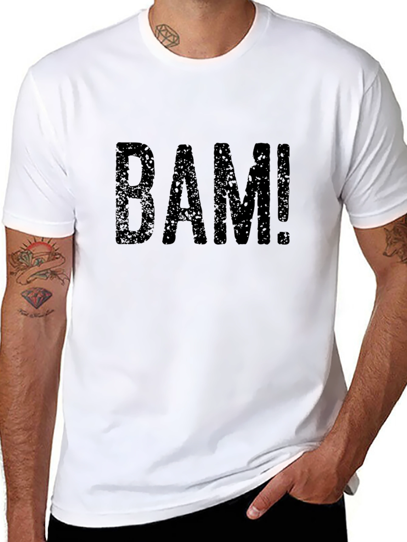 BAM! Graphic T-Shirt - Bold Statement Tee