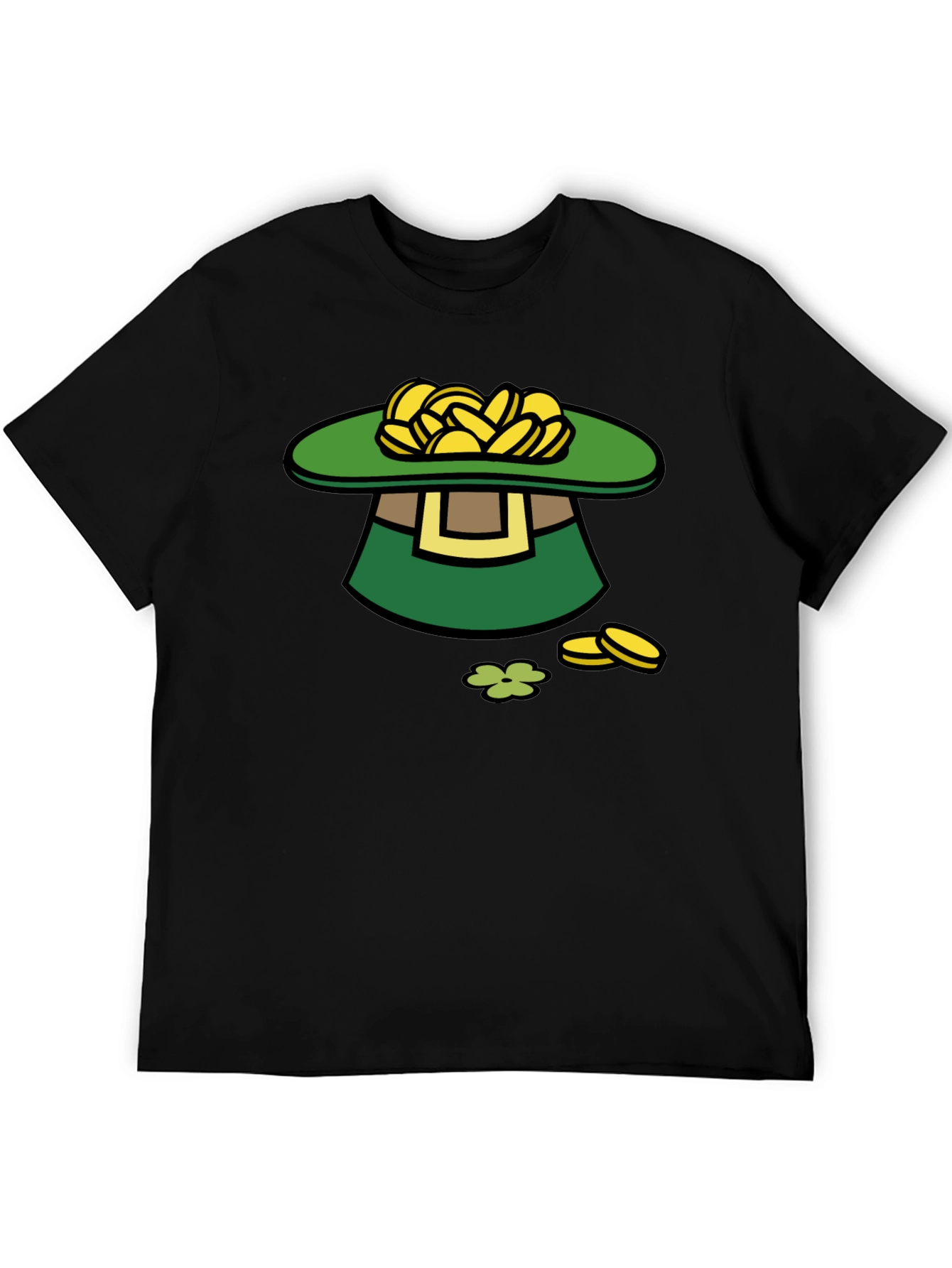 St. Patricks Day Leprechaun Hat Graphic Tee