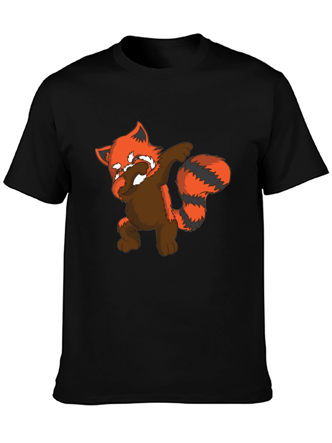 Dabbing Red Panda Graphic T-Shirt - Unisex