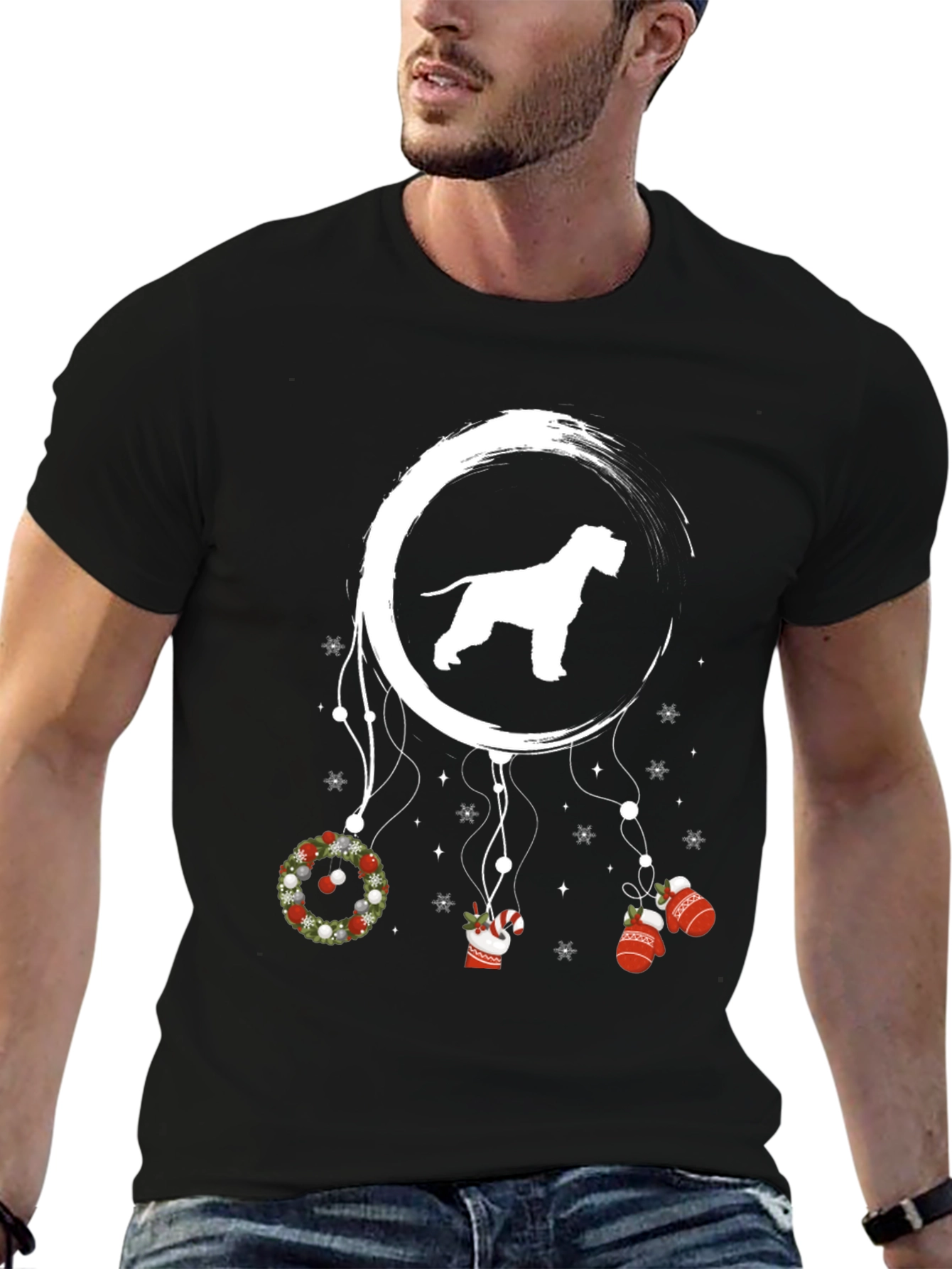 Dog Dream Catcher Christmas T-Shirt