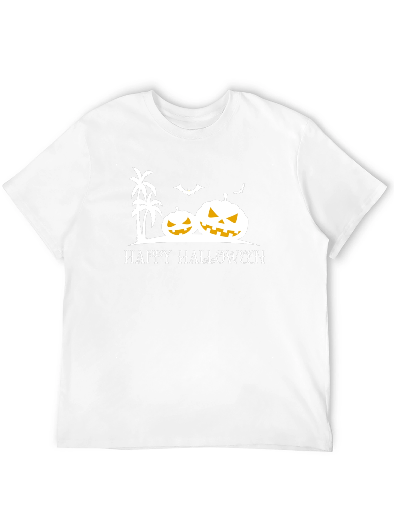 Halloween Palm Tree Pumpkin T-Shirt