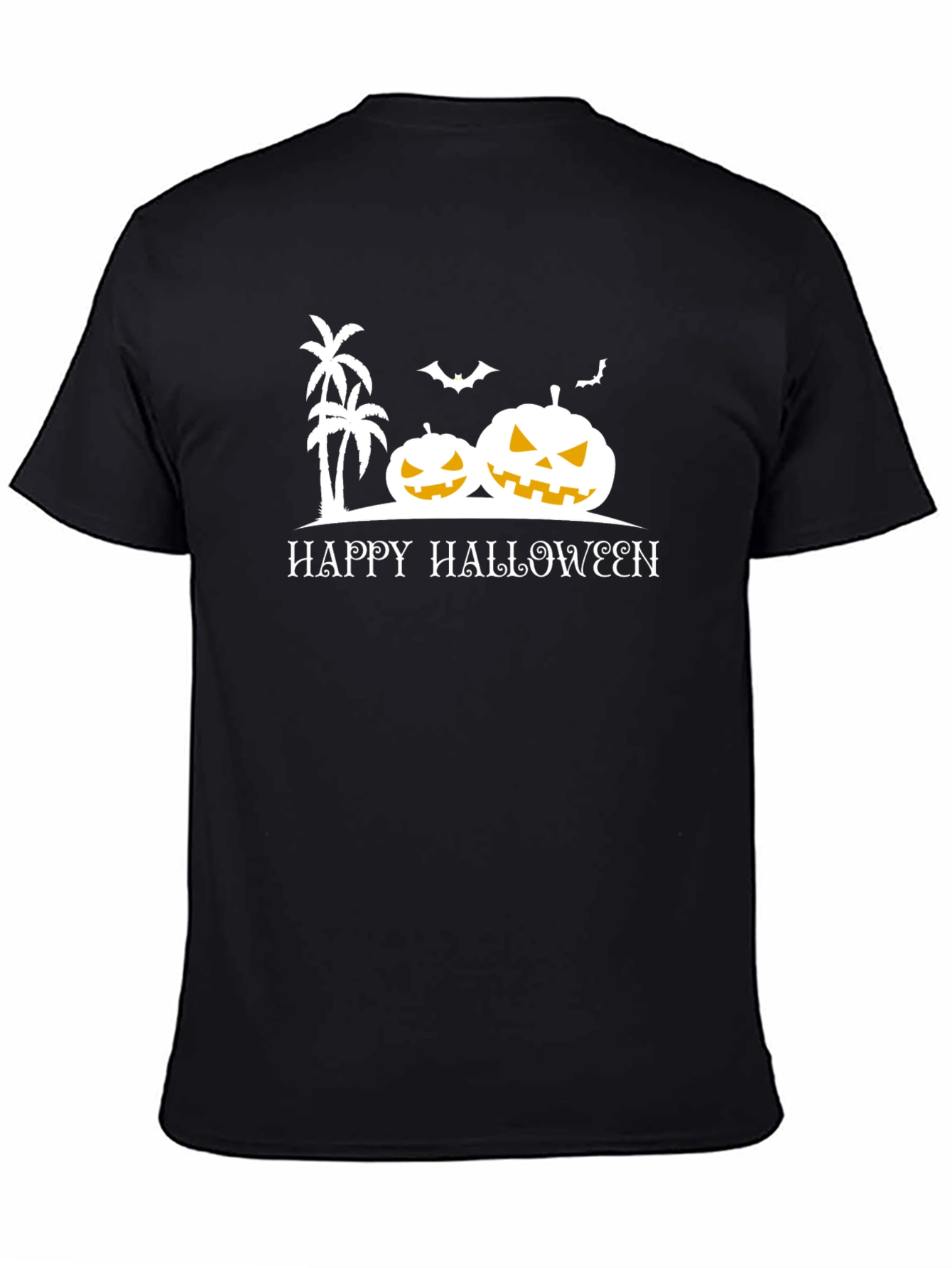 Halloween Palm Tree Pumpkin T-Shirt