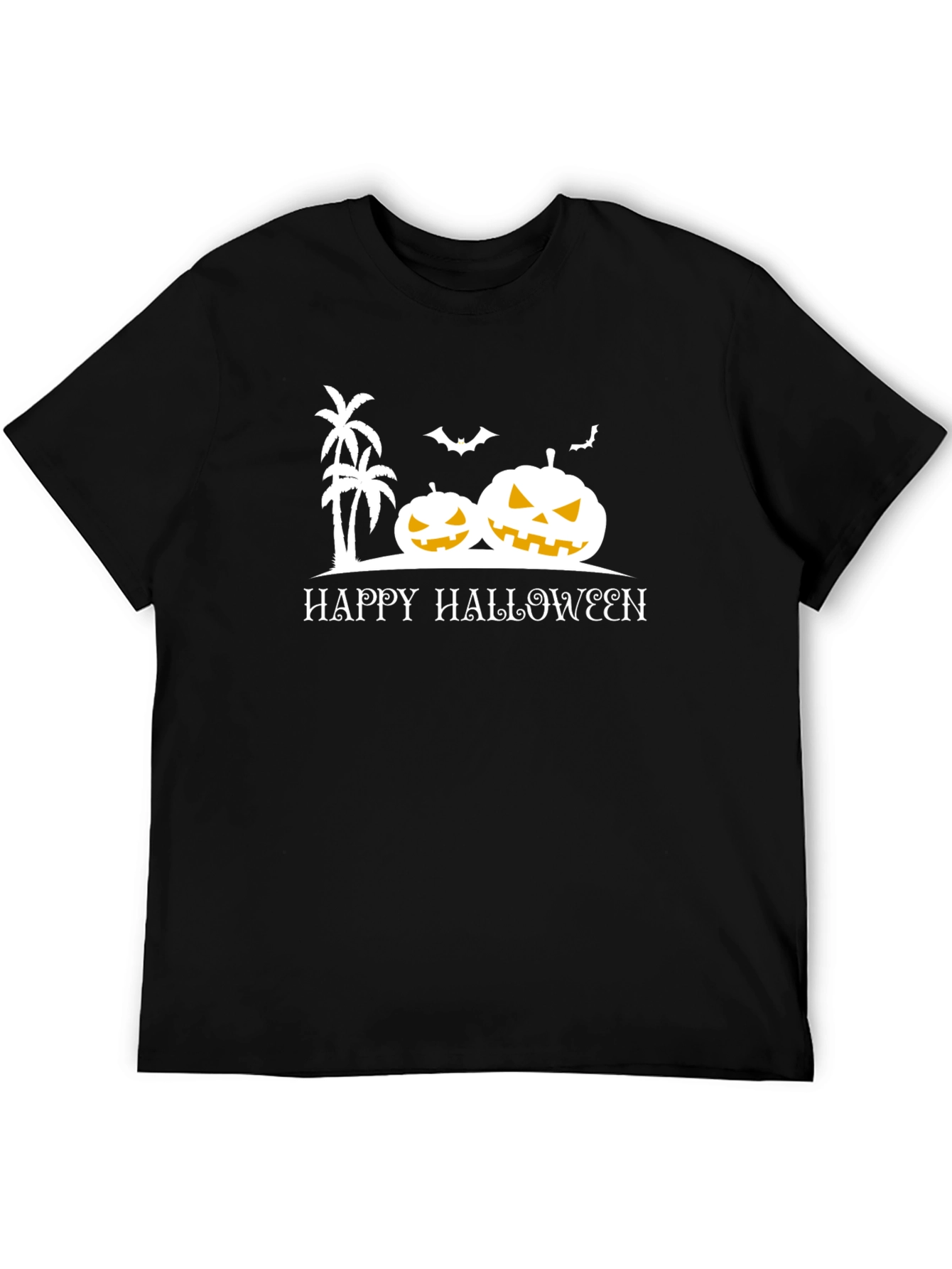 Halloween Palm Tree Pumpkin T-Shirt