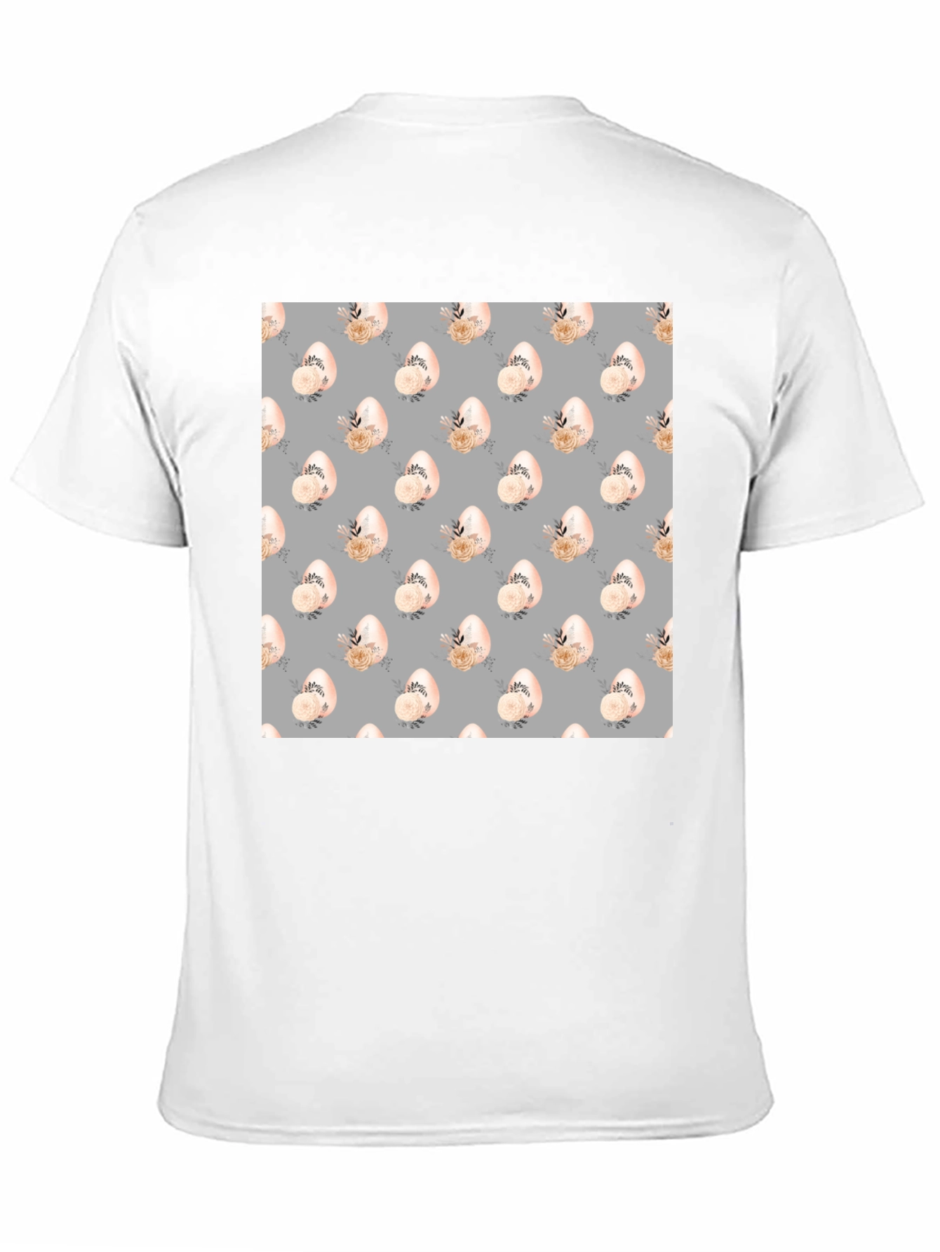Floral Easter Egg Pattern T-Shirt