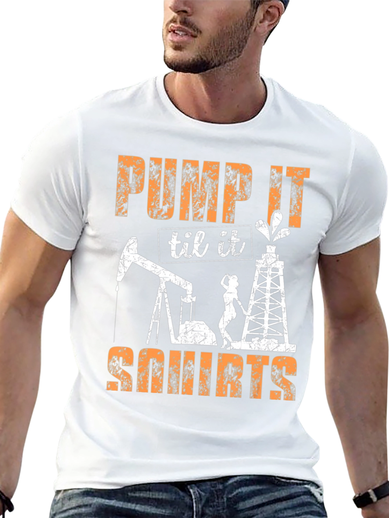 Pump It Til It Squirt Adult Humor T-Shirt