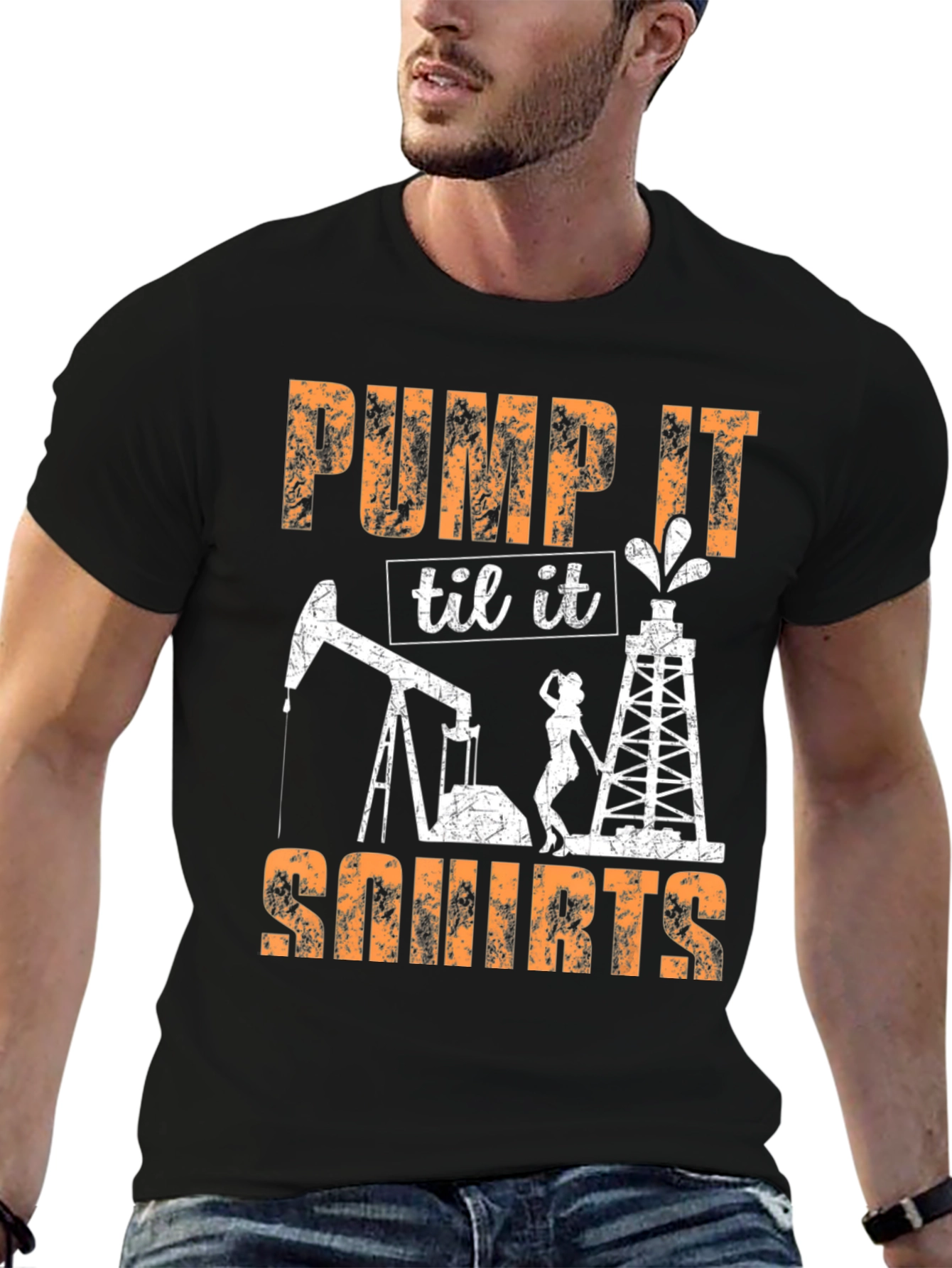 Pump It Til It Squirt Adult Humor T-Shirt