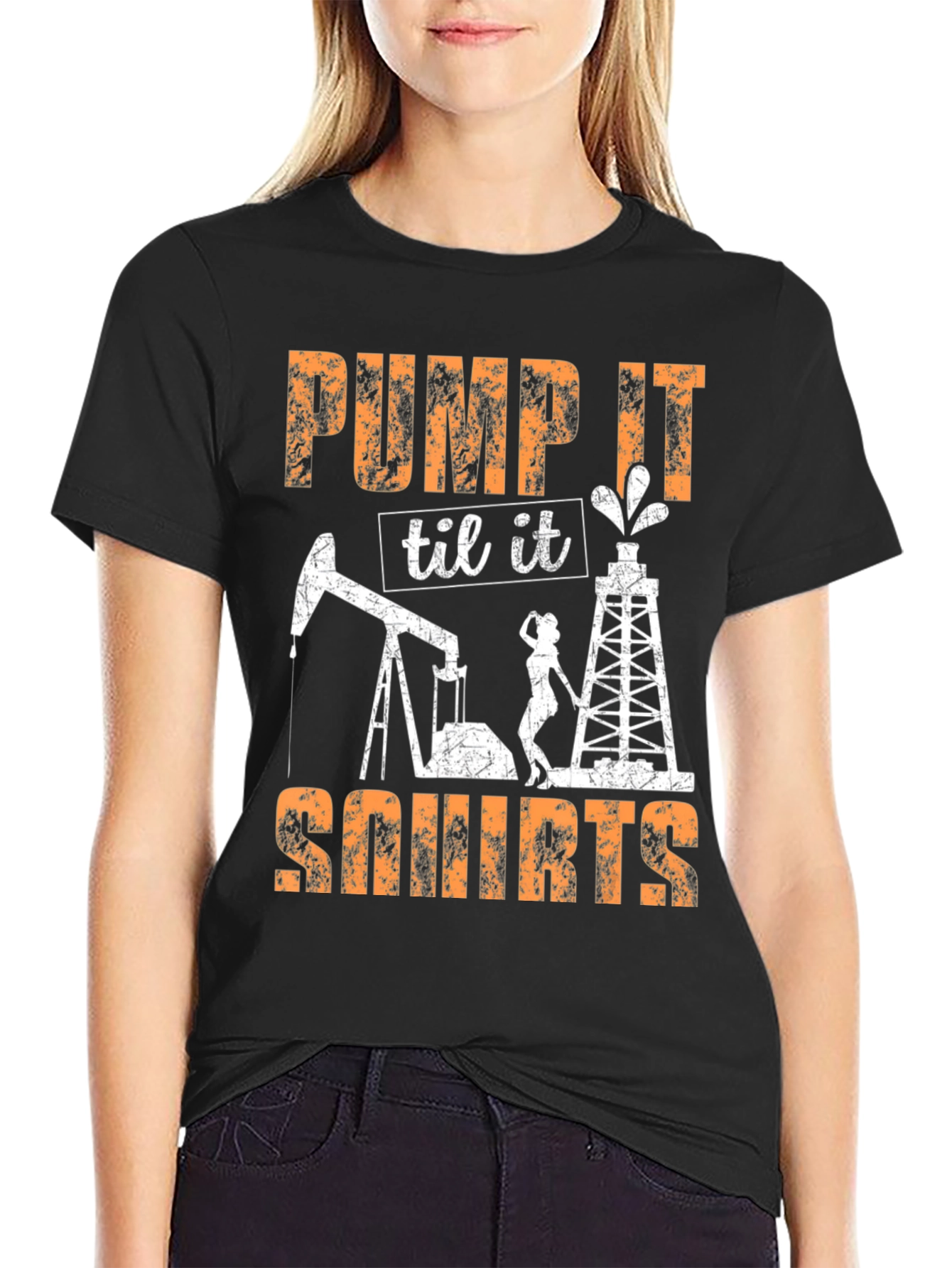 Pump It Til It Squirt Adult Humor T-Shirt