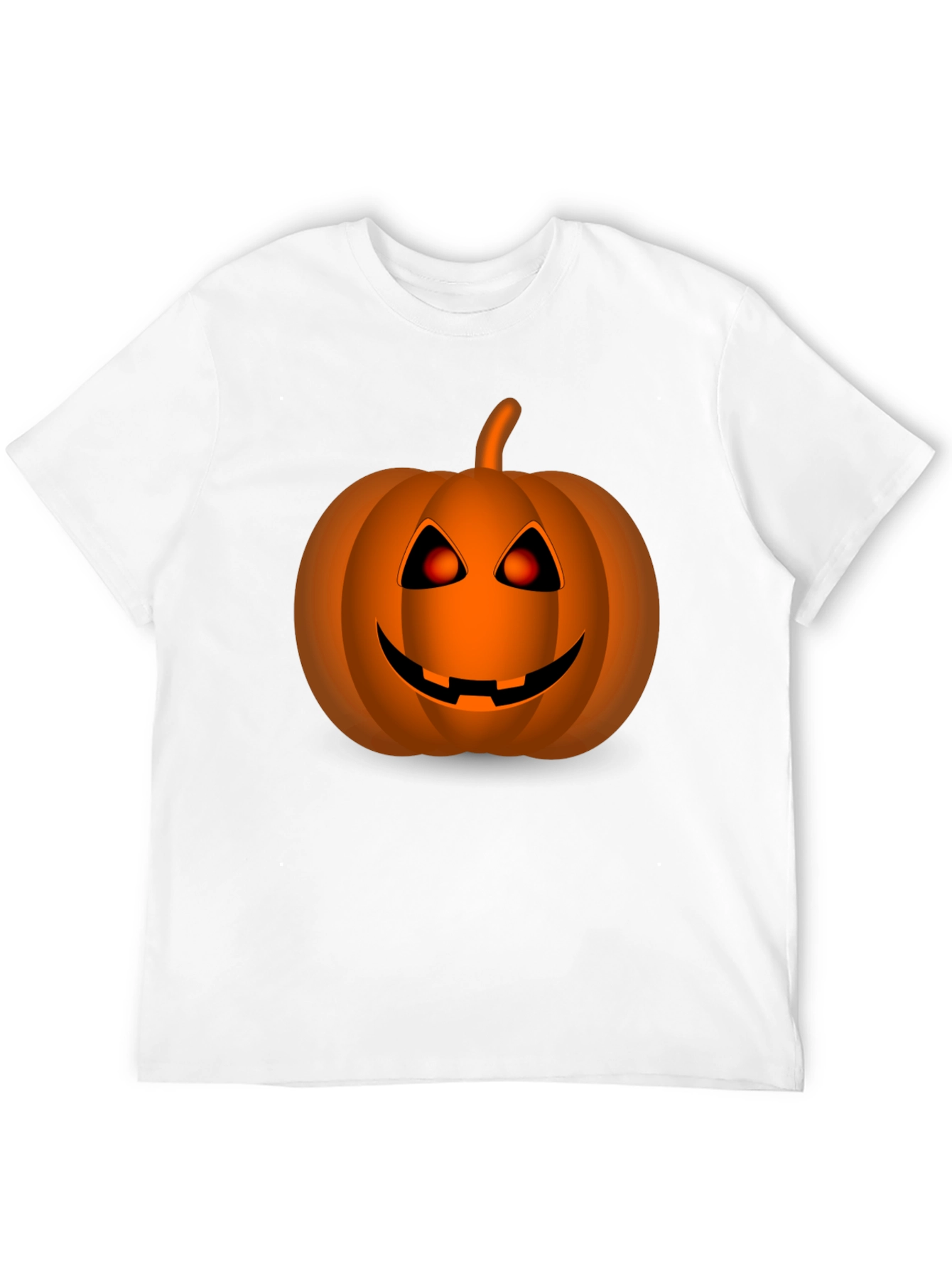 Halloween Pumpkin Graphic Tee - Spooky Season Apparel