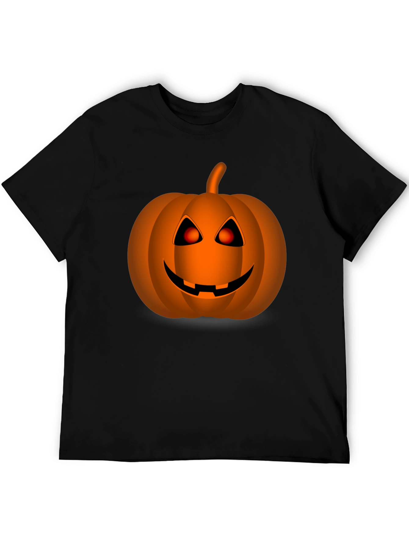 Halloween Pumpkin Graphic Tee - Spooky Season Apparel