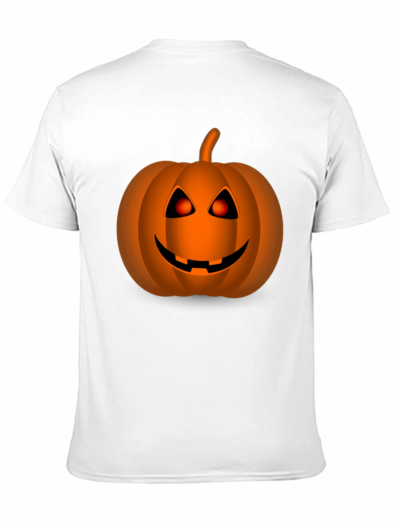 Halloween Pumpkin Graphic Tee - Spooky Season Apparel