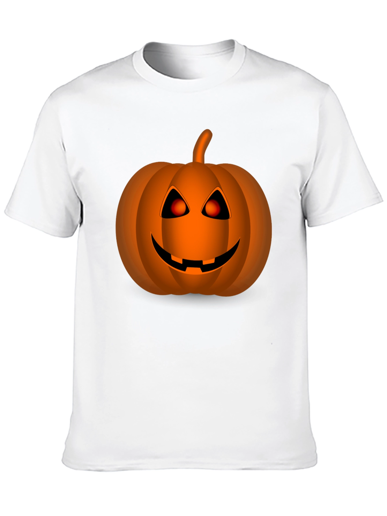 Halloween Pumpkin Graphic Tee - Spooky Season Apparel