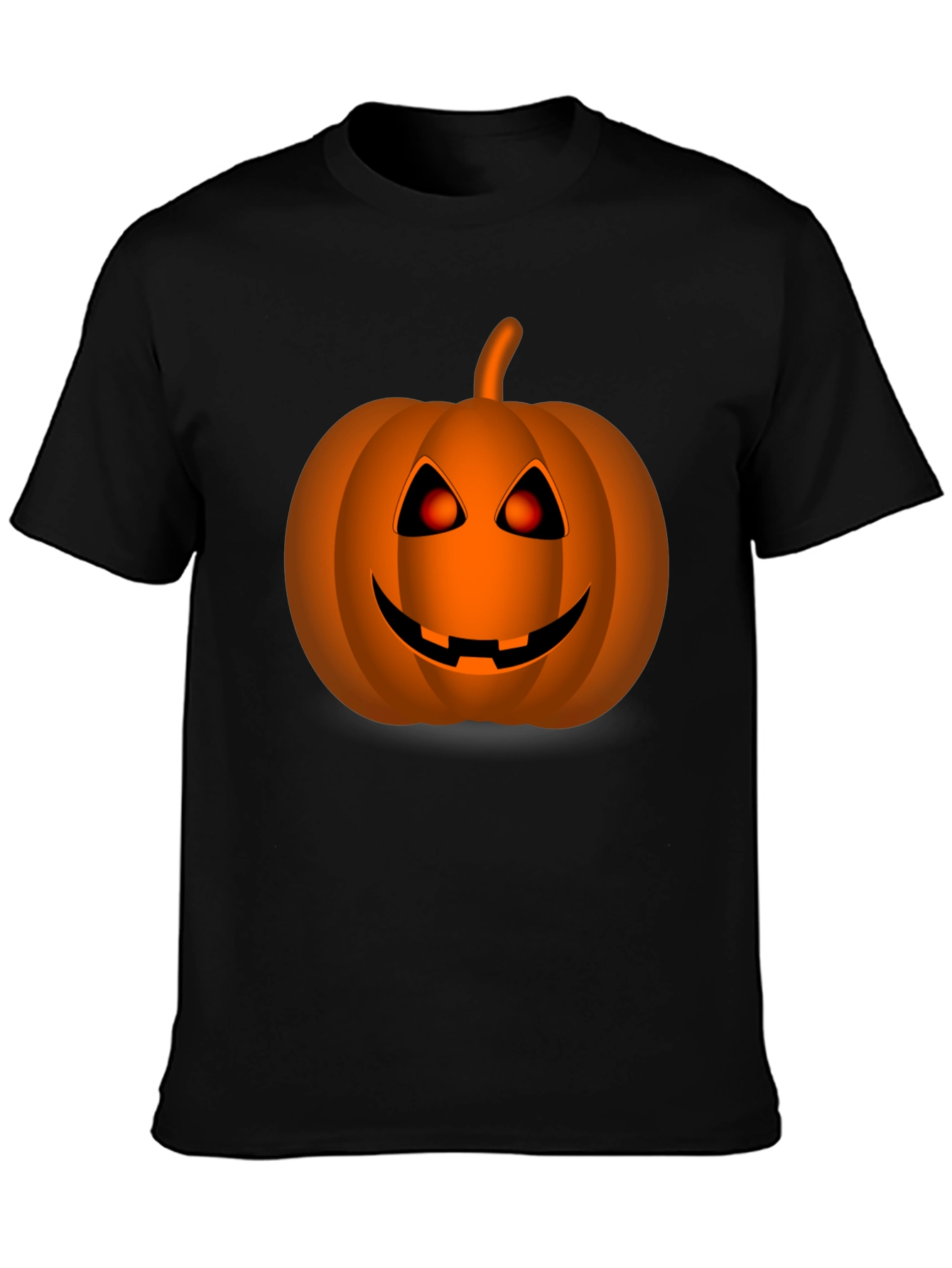 Halloween Pumpkin Graphic Tee - Spooky Season Apparel
