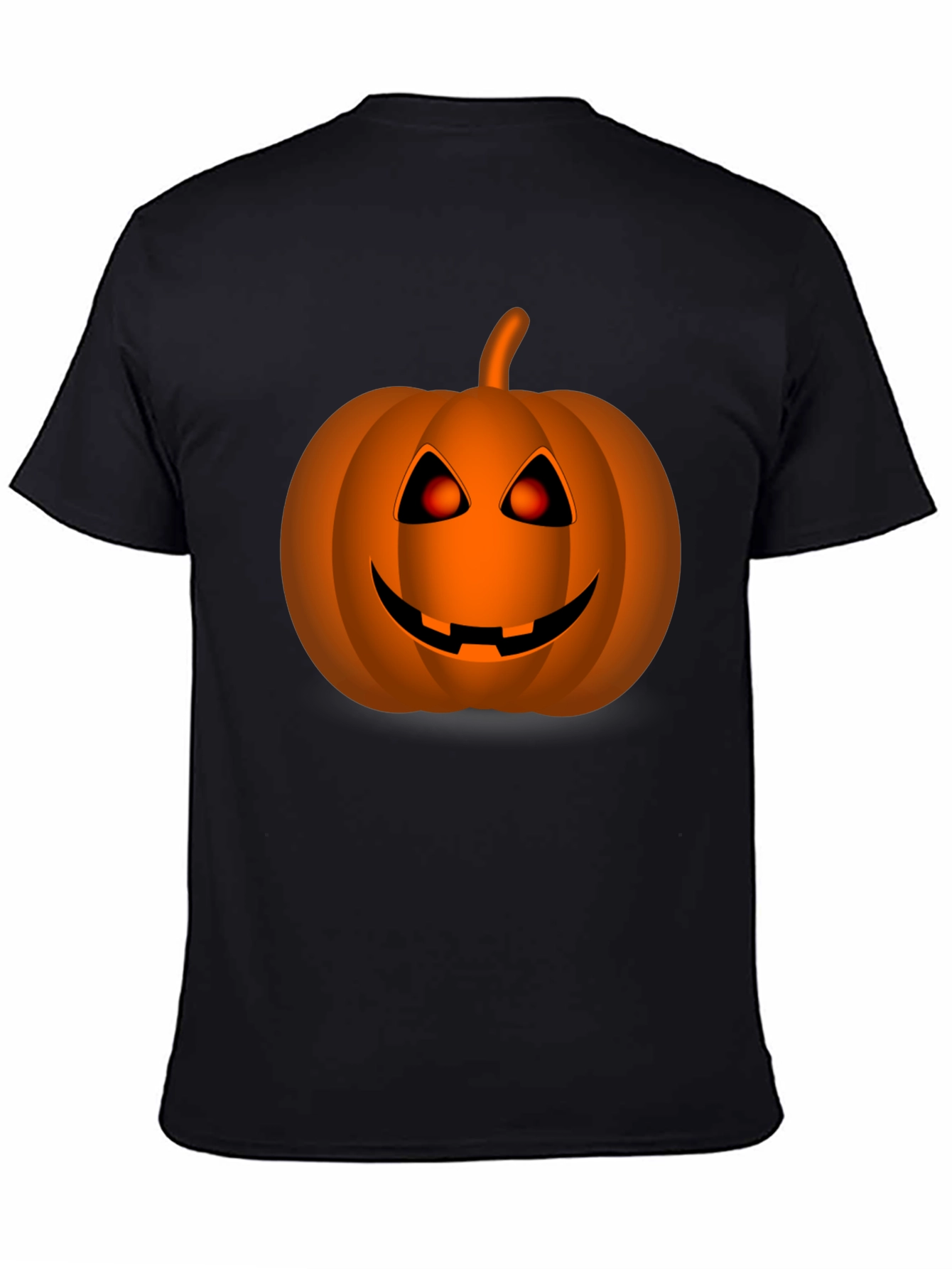 Halloween Pumpkin Graphic Tee - Spooky Season Apparel