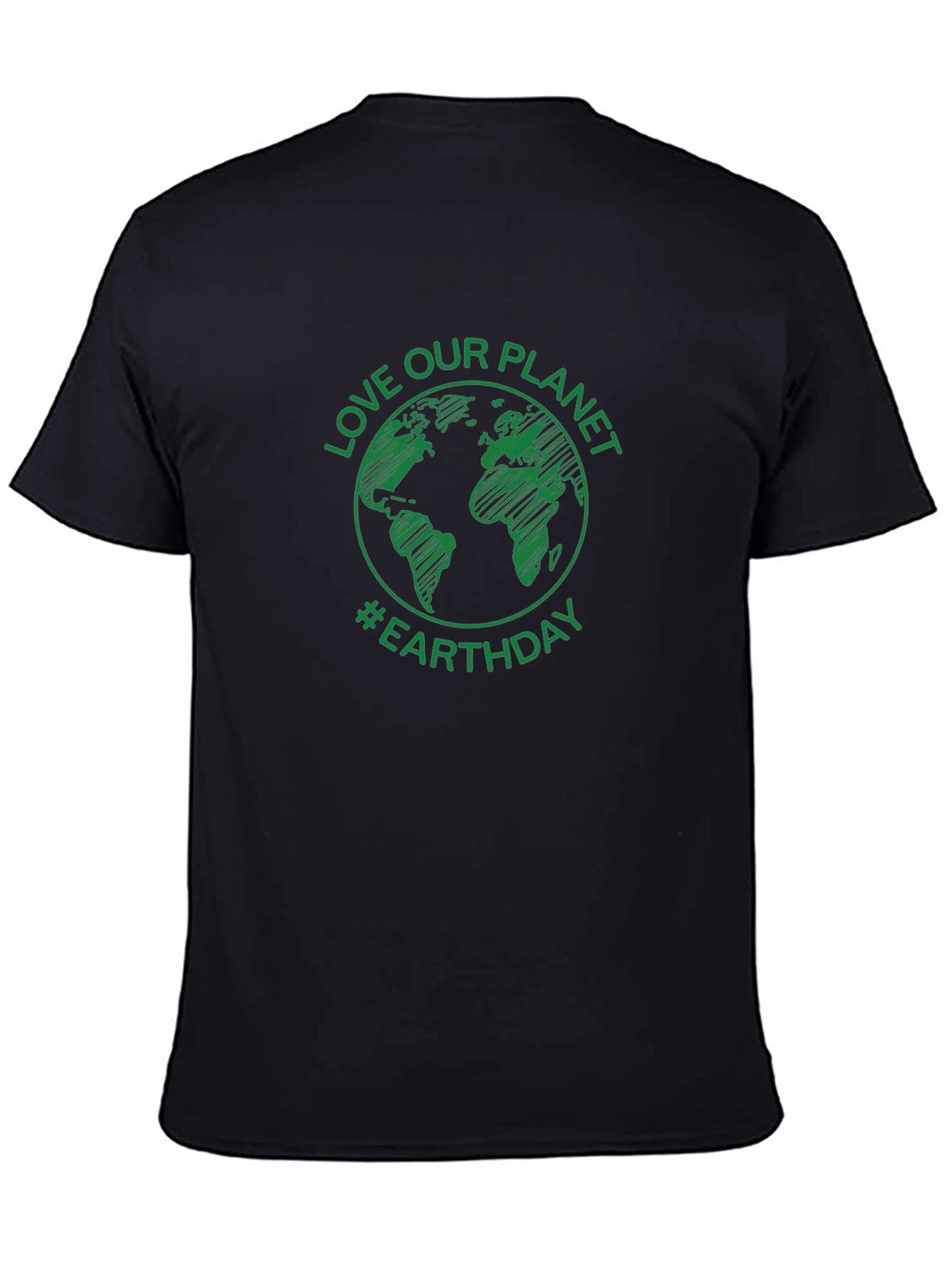 Love Our Planet Earth Day T-Shirt - Green Graphic