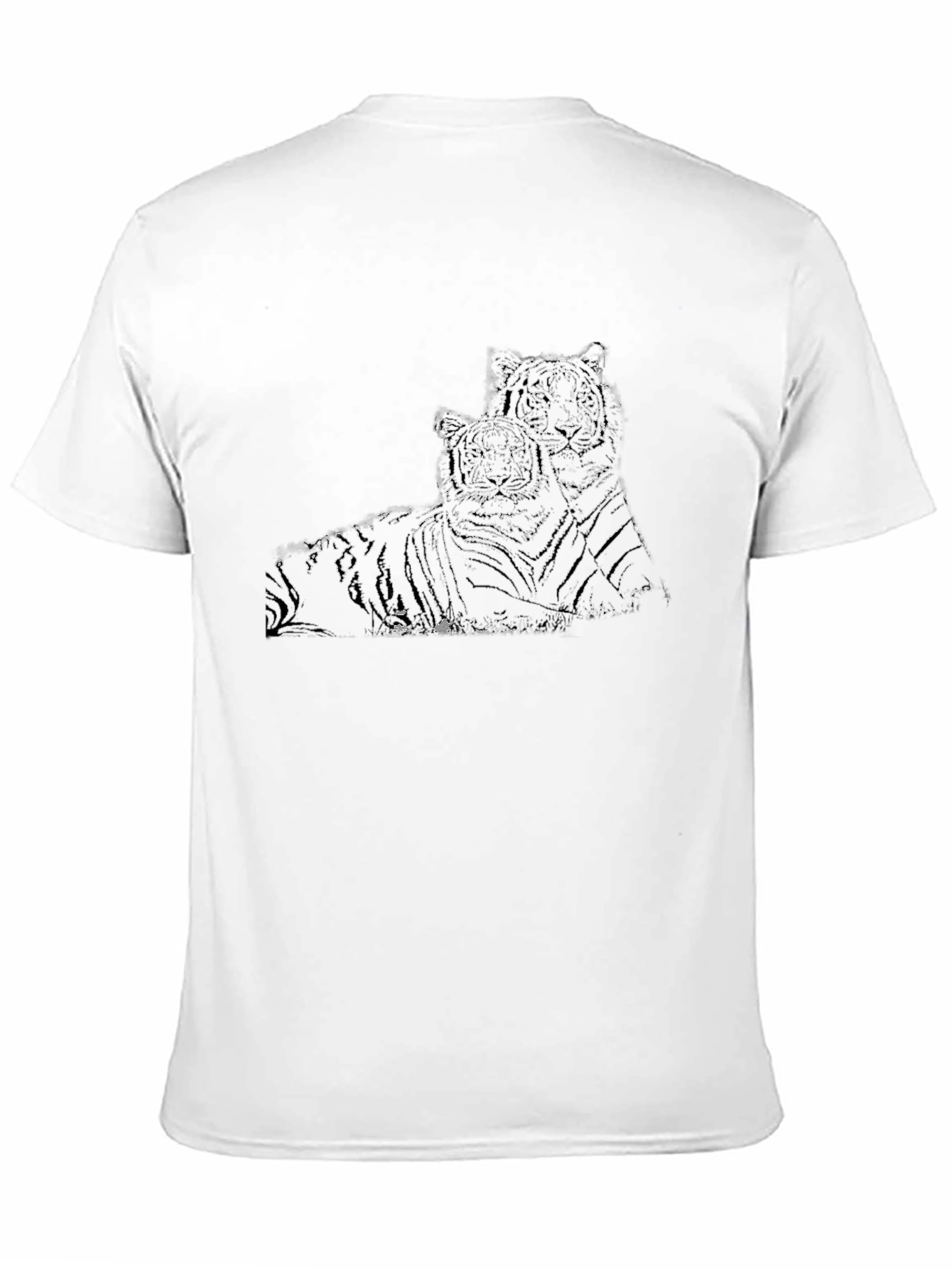 Tigers Graphic Black T-Shirt