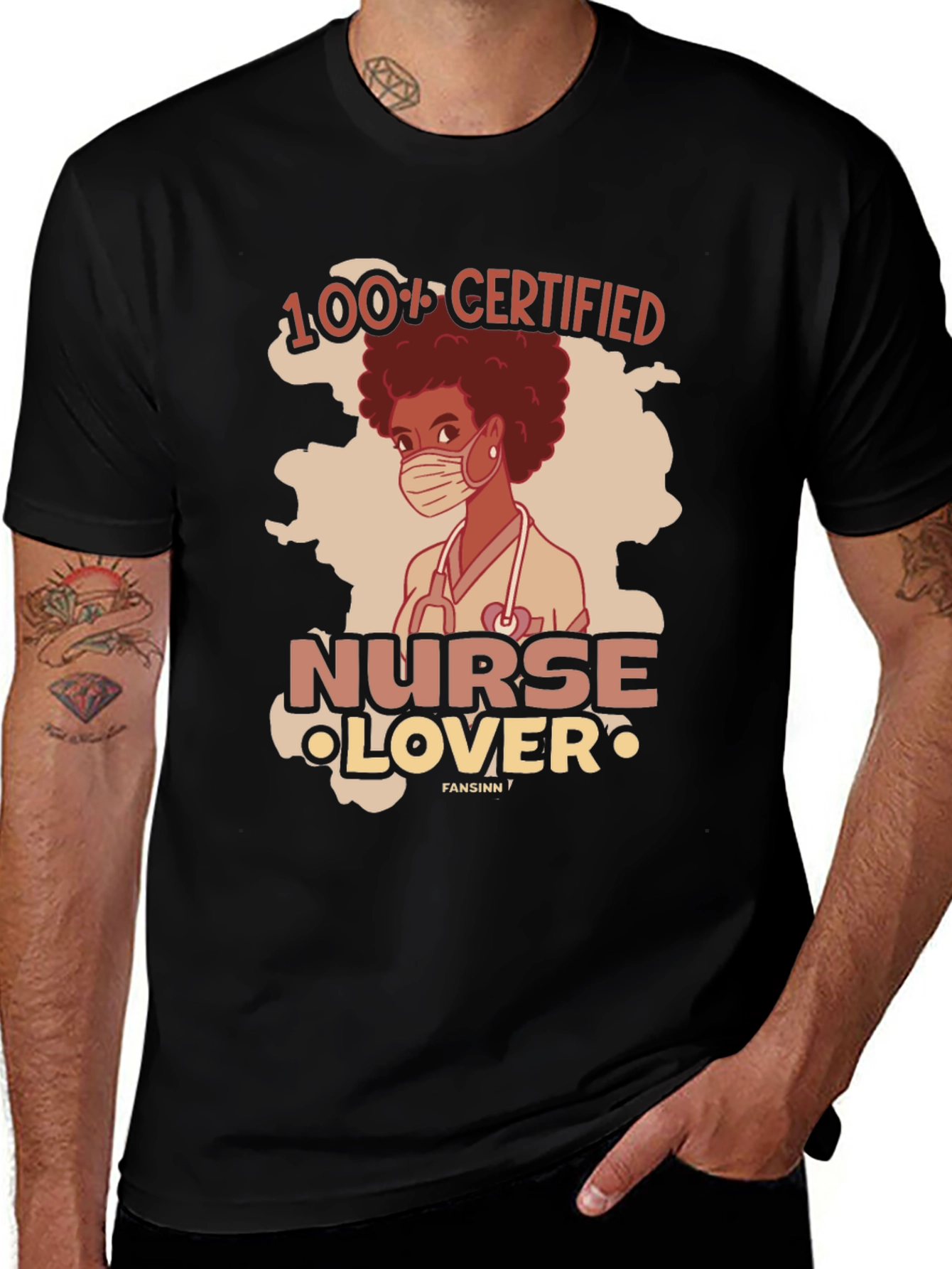 Nurse Lover T-Shirt - 100% Certified