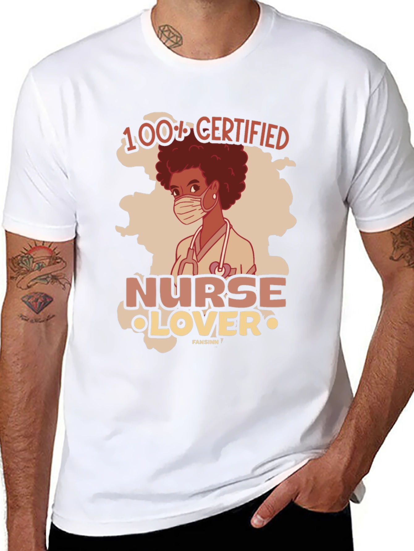 Nurse Lover T-Shirt - 100% Certified