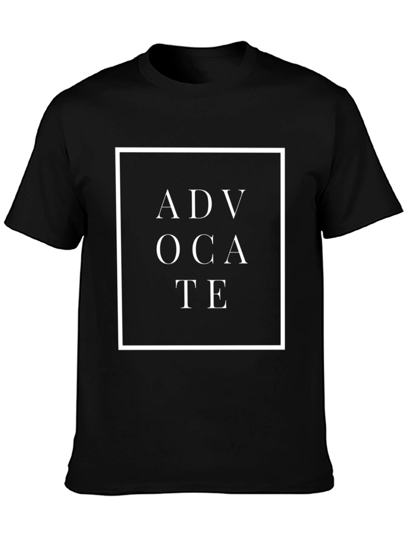 Advocate Graphic T-Shirt - Stylish Statement Tee