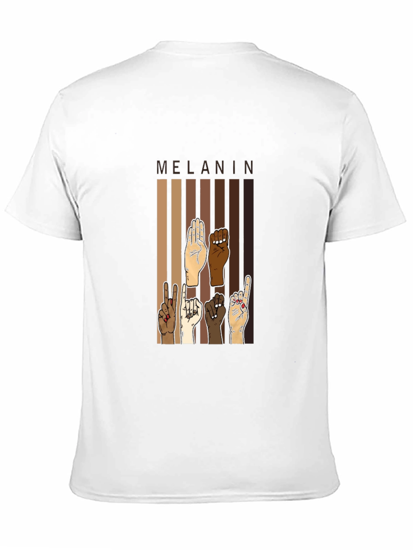 Melanin Pride T-Shirt - Black Power Fist Tee
