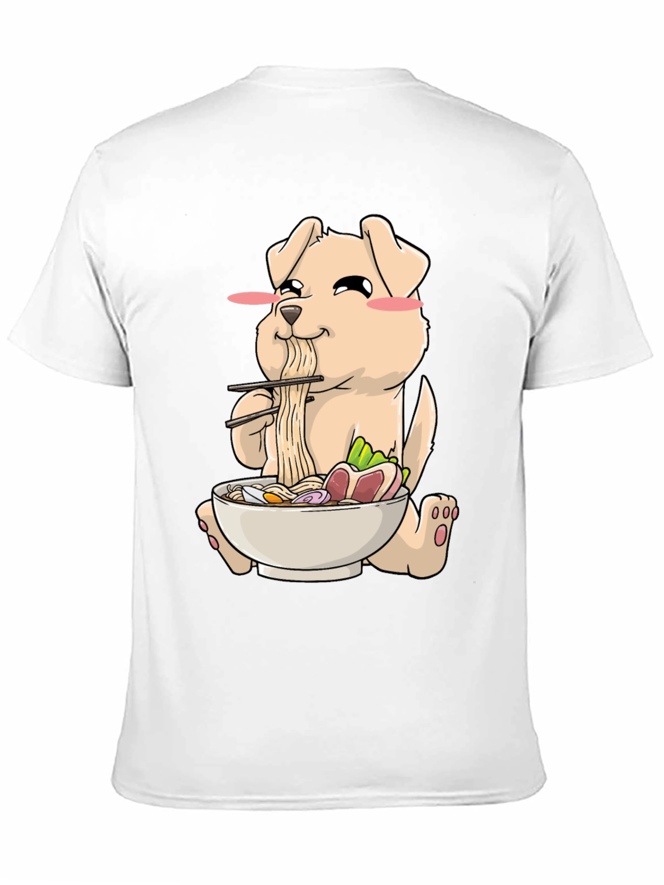 Ramen Dog T-Shirt - Cute Graphic Tee