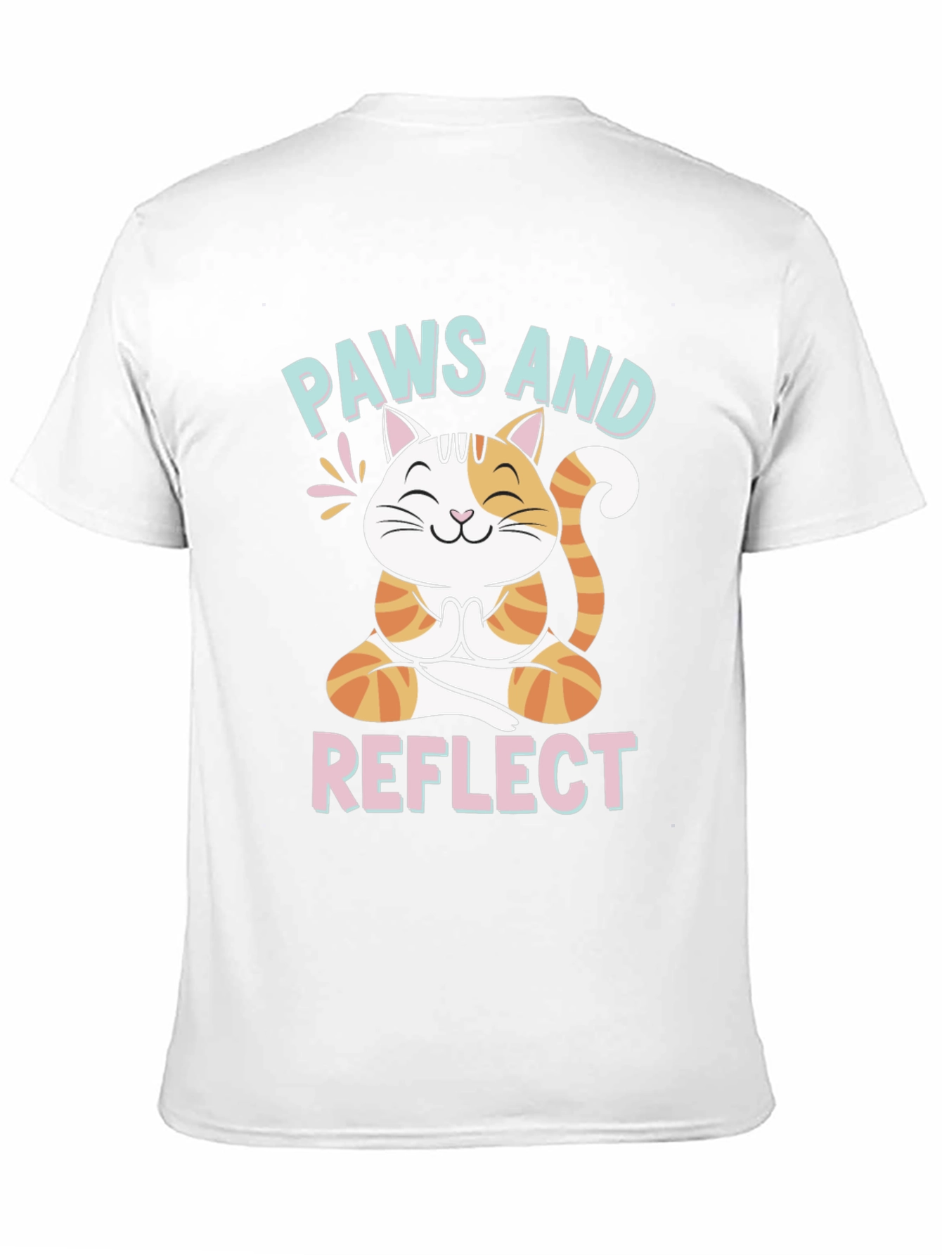 Paws and Reflect Cat T-Shirt