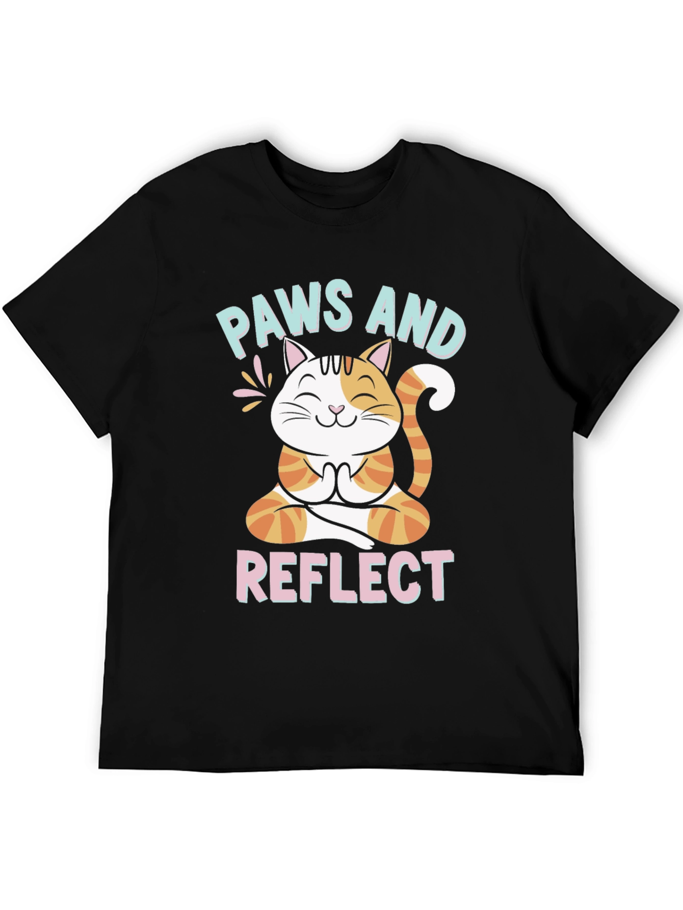 Paws and Reflect Cat T-Shirt