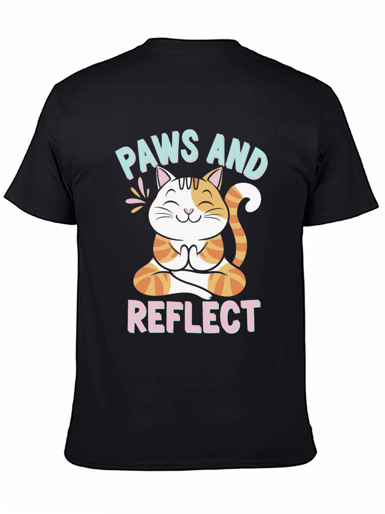 Paws and Reflect Cat T-Shirt
